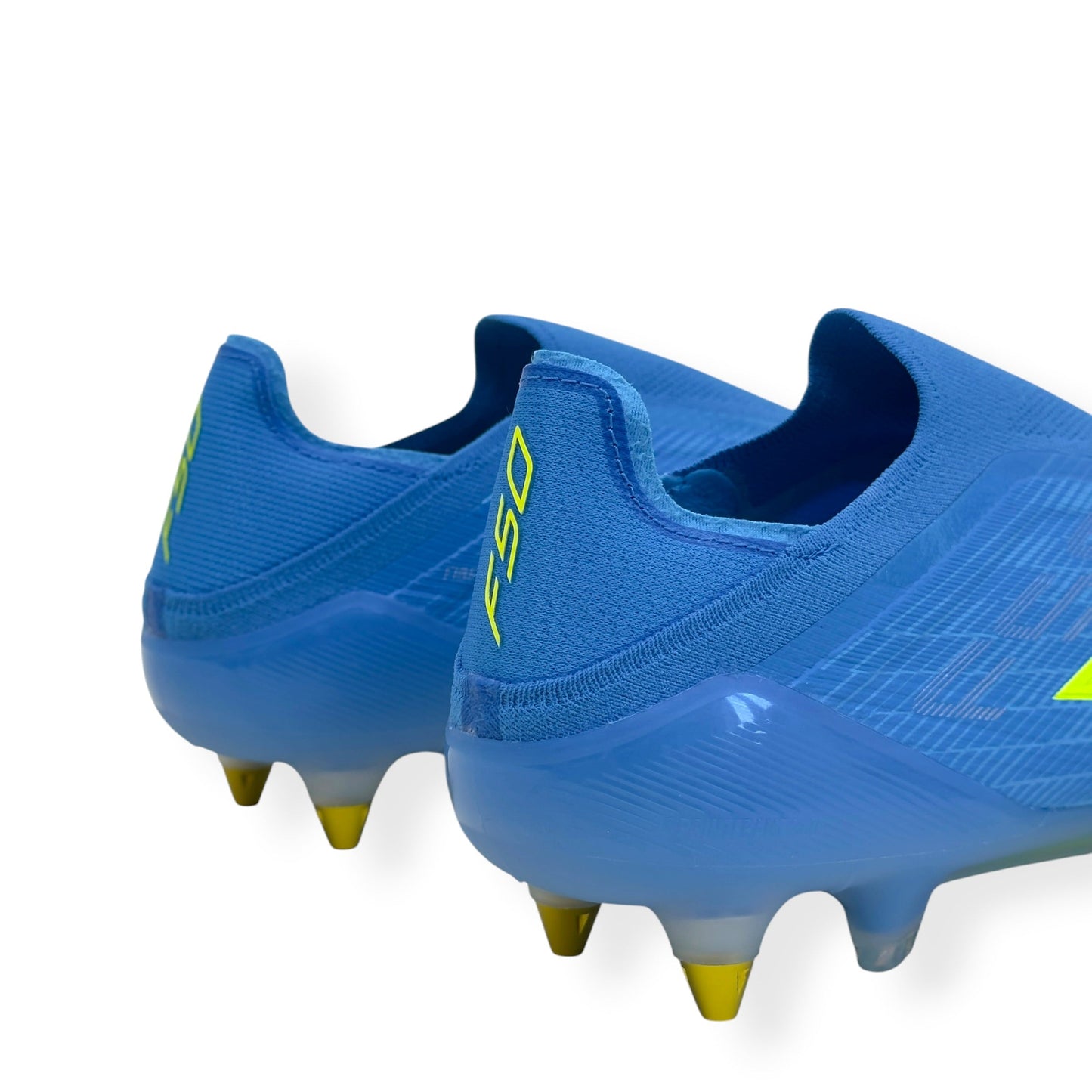 ADIDAS F50 ELITE LL SG FOOTBALL BOOTS BLUE / YELLOW UK10.5 | UK 10.5, Blue