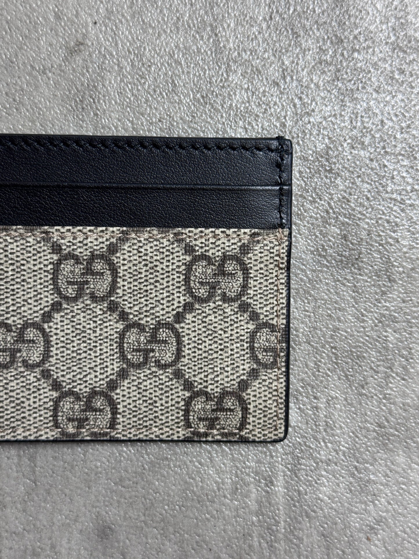 Gucci GG Monogram Leather Card Holder