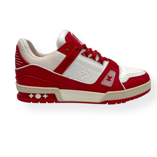 LOUIS VUITTON LV TRAINER RED UK8 | UK 8, Red