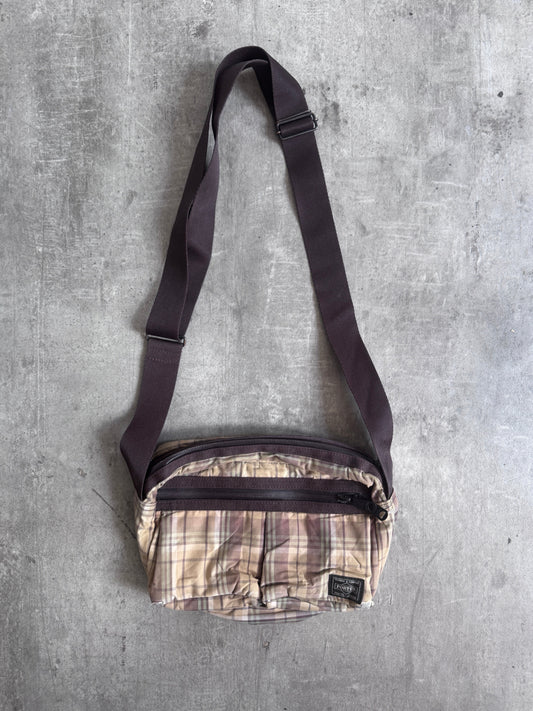 Comme Des Garçons x Head Porter Yoshida Check Utility Bag (Sold As Seen)