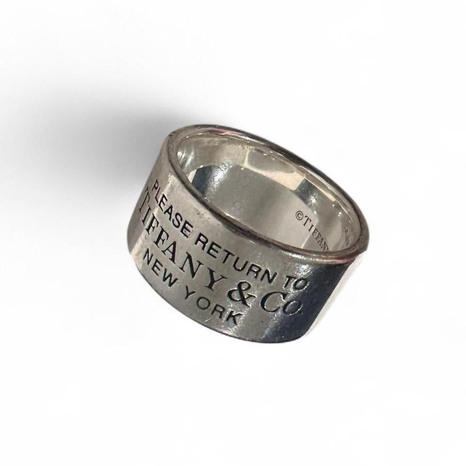 Tiffany & Co. Return to Wide Ring | O/S, Silver