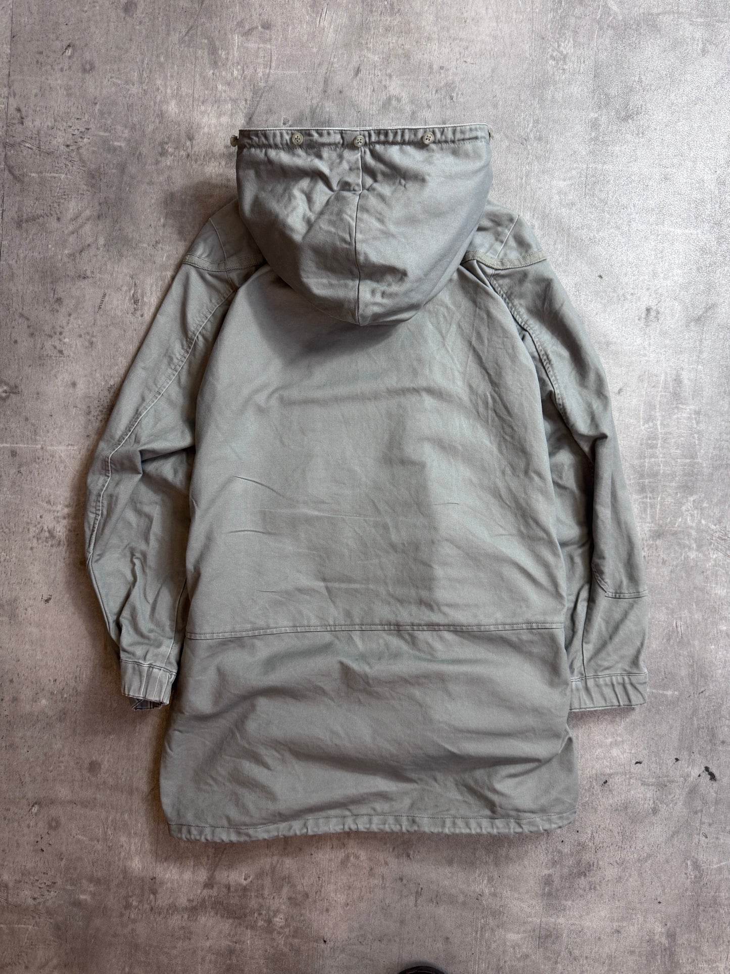 Issey Miyake Tsumori Chisato Button Latch Military Parka