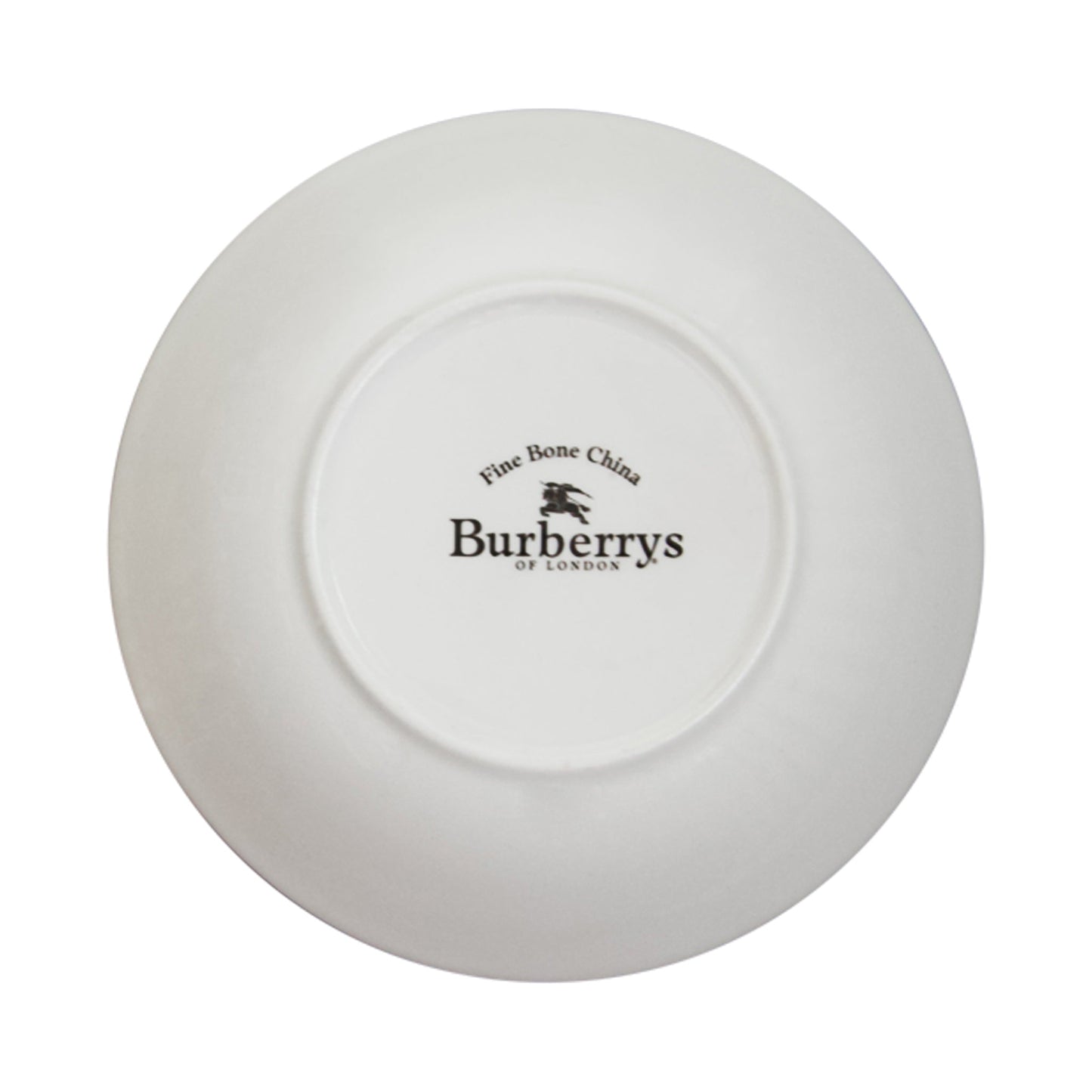 Burberry Navy China Mug and Saucer