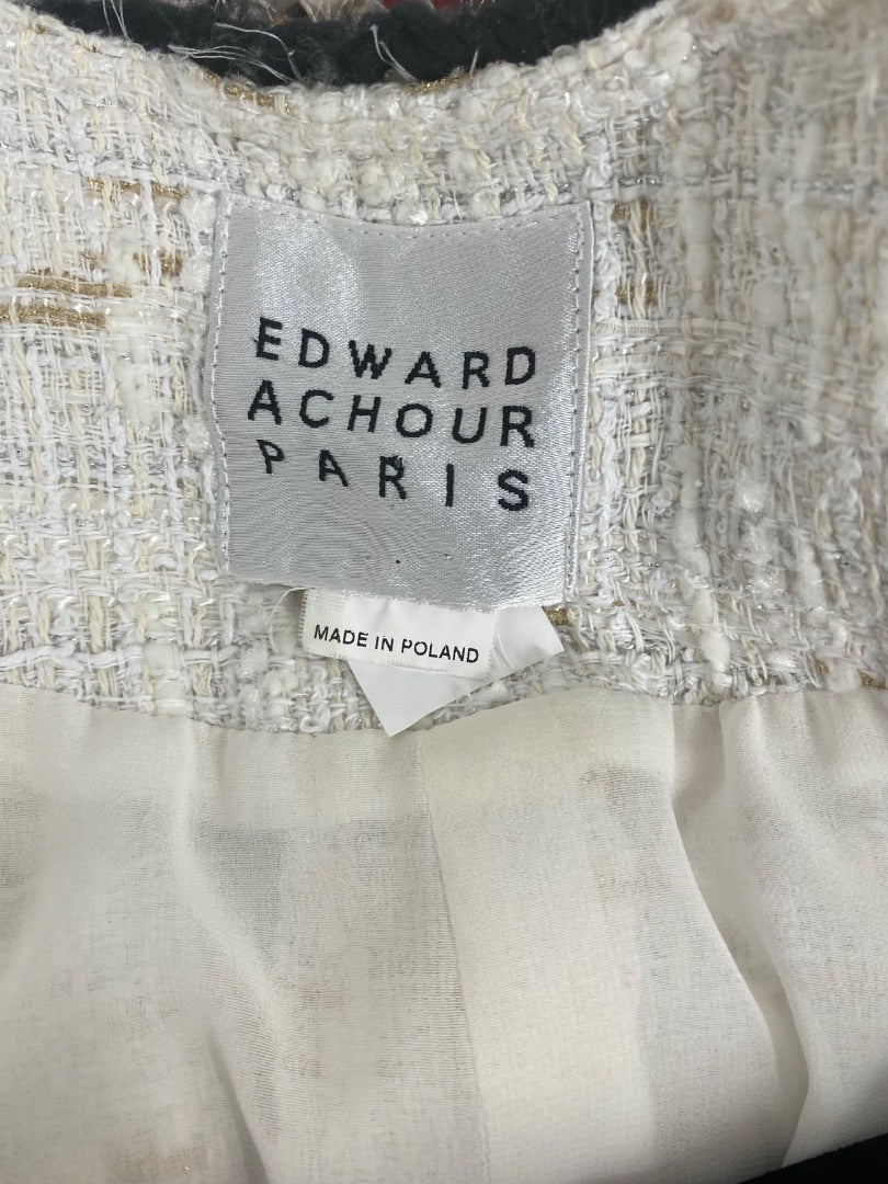 Edward Achour Paris Boucle Jacket Cream / Gold 12 | Default Title, Cream