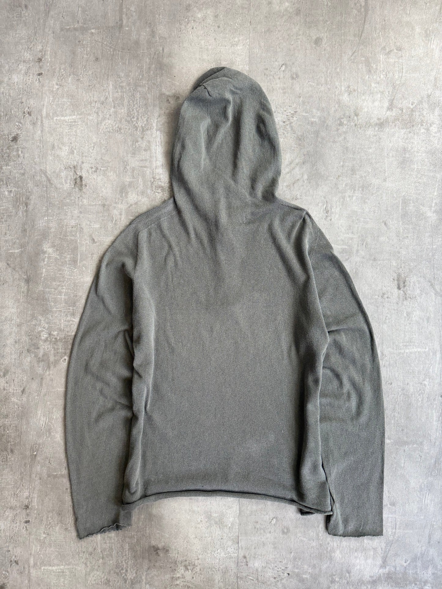 S/S2007 Stone Island Washed Green 25th Anniversary Hoodie
