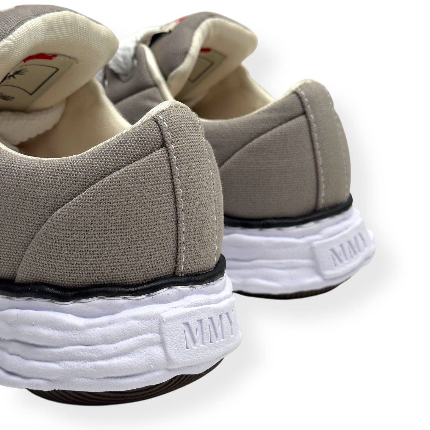 MAISON MIHARA YASUHIRO PETERON 23 CANVAS SNEAKER BEIGE UK7 | UK 7, Beige