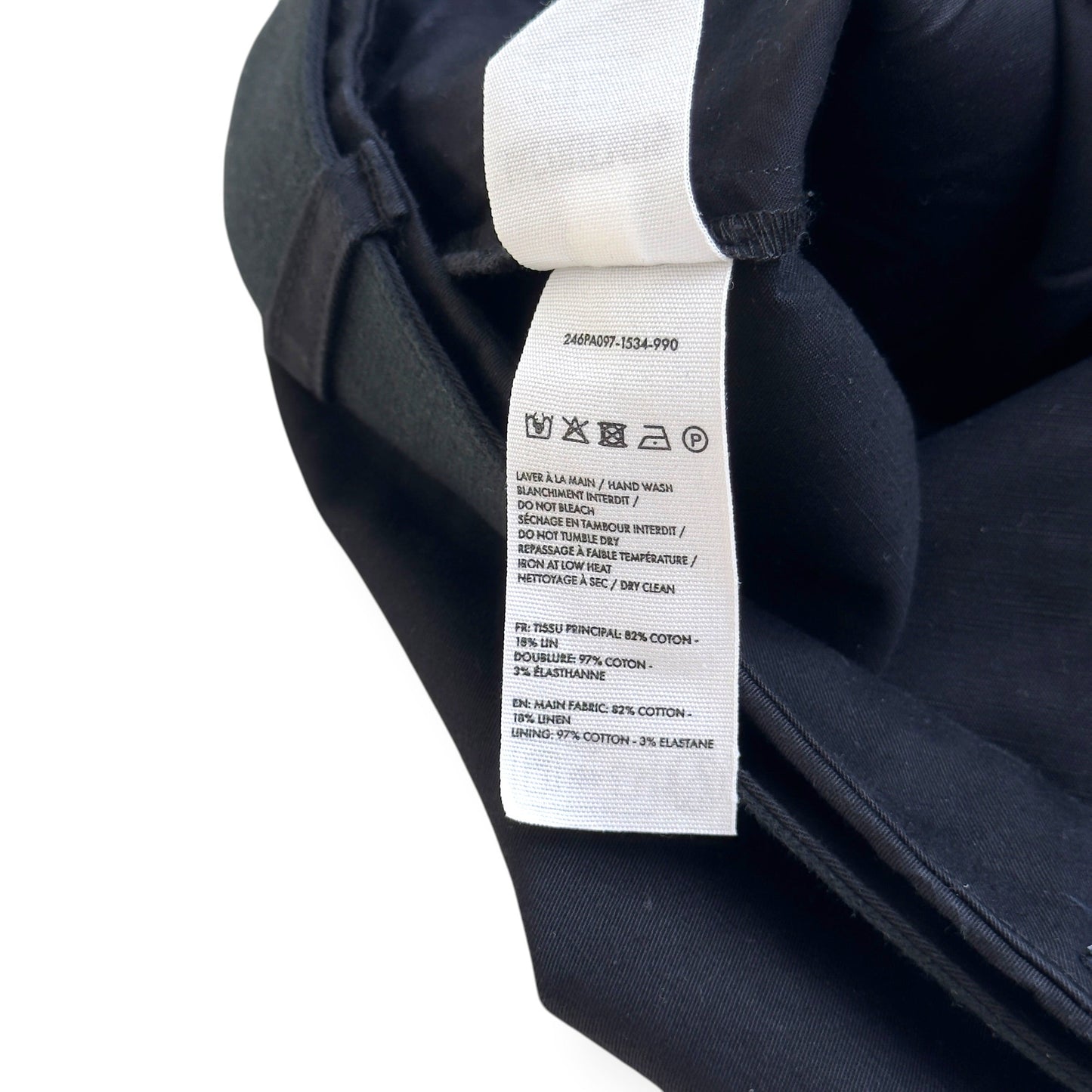 JACQUEMUS LA CASA BELTED CARGO TROUSERS BLACK 46 / S | Small, Black