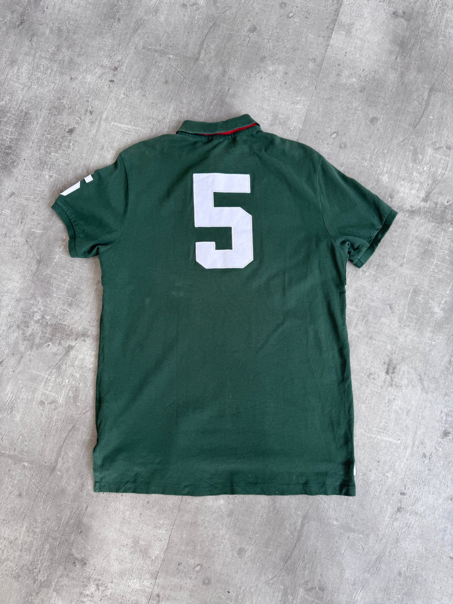 Polo Ralph Lauren Dark Green Milan Spellout Polo Shirt