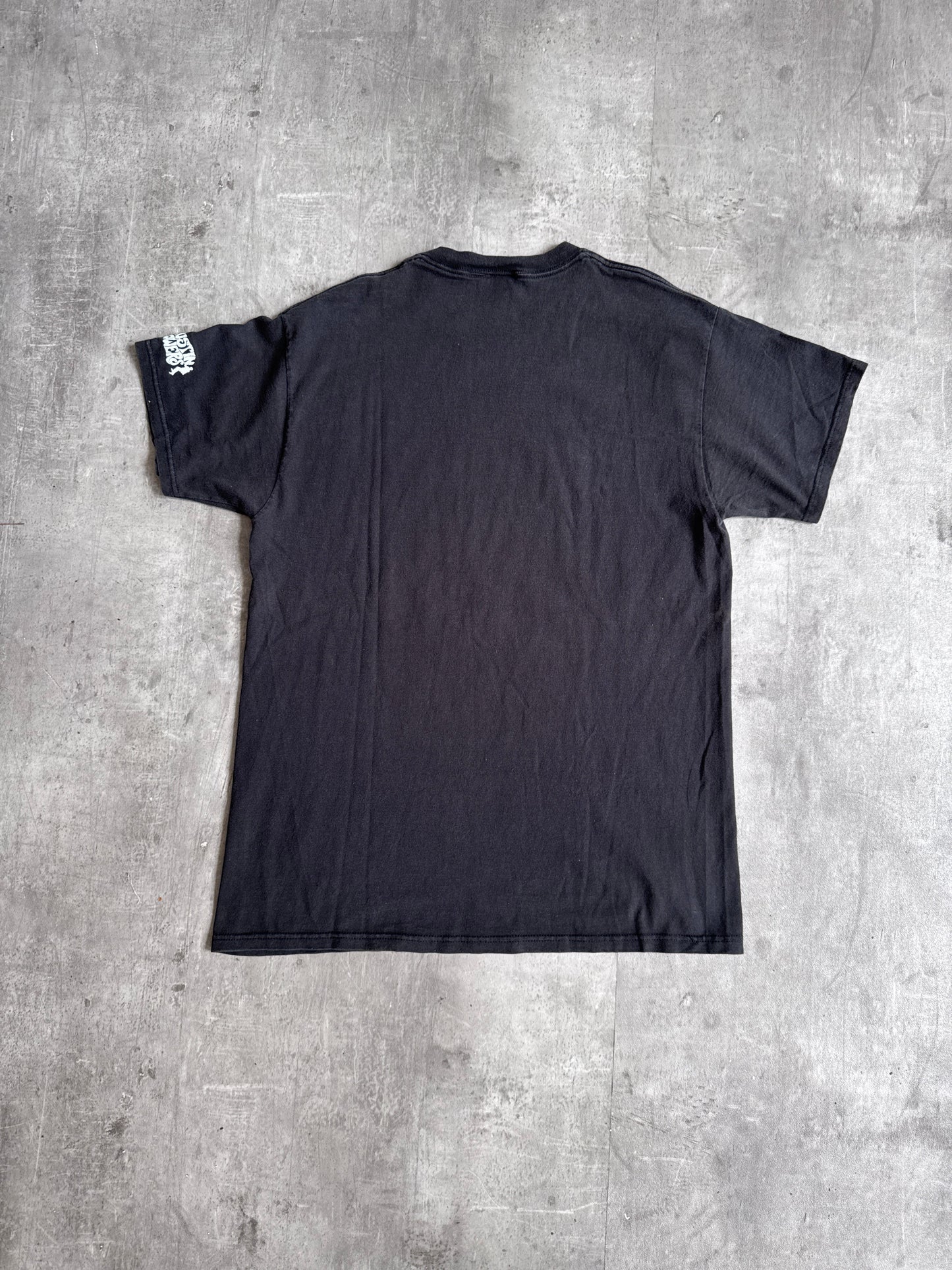 1998 Dr. Evil Washed Black Graphic Tee