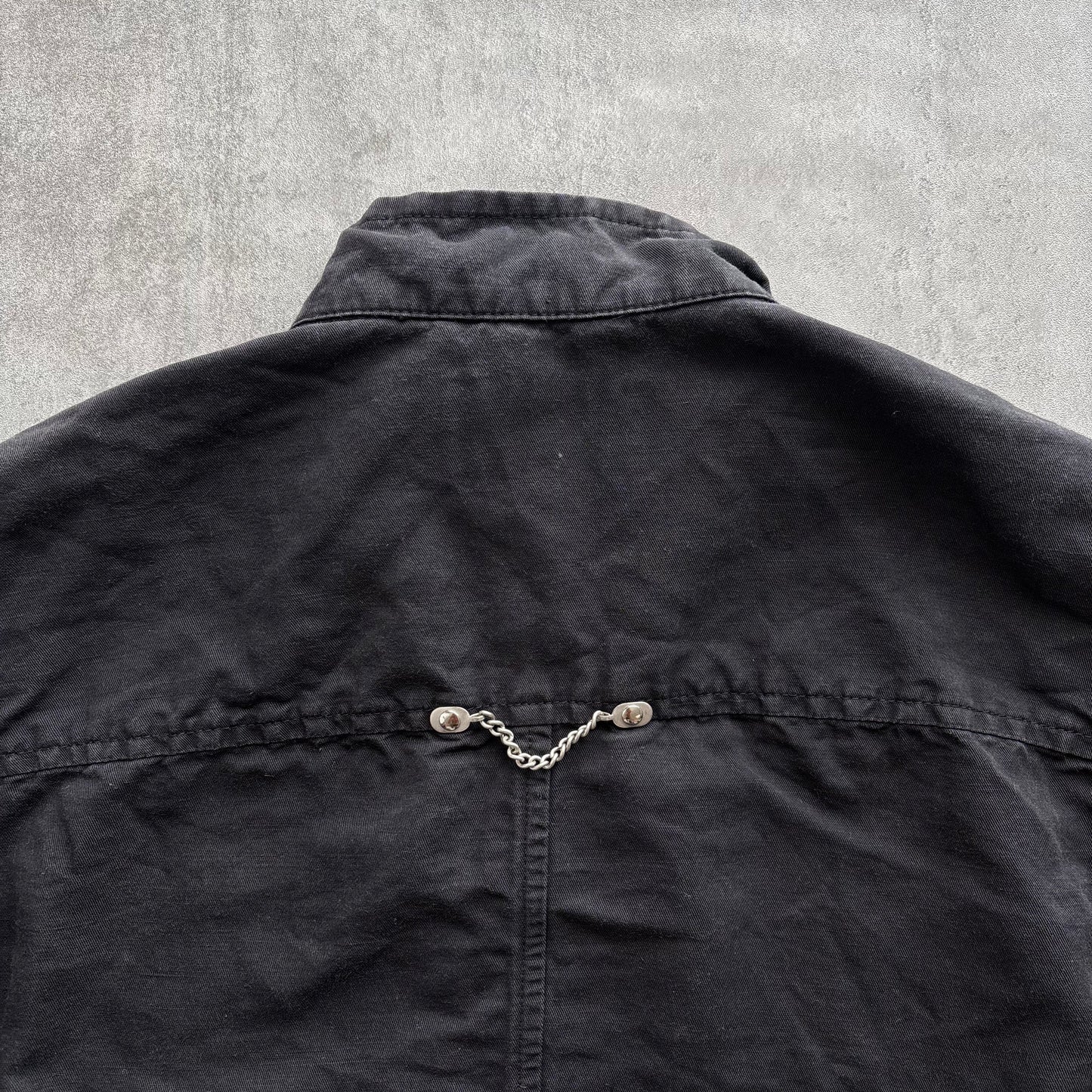 ARMANI BIKER JACKET | O/S, Black