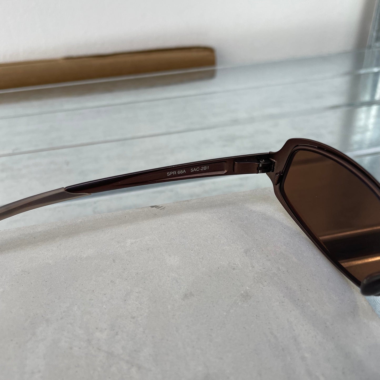 Prada Brown 00s Women's Micro Sunglasses | O/S, Brown