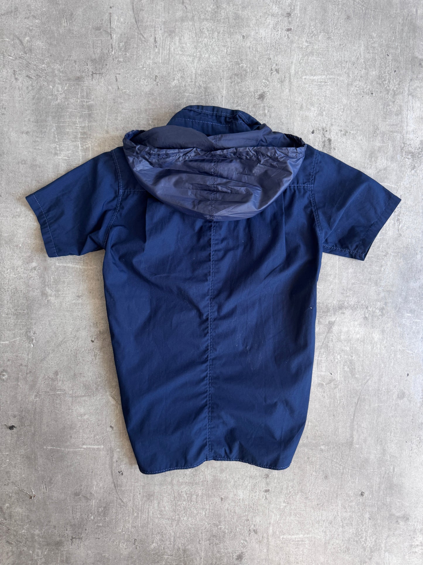 S/S 1999 Issey Miyake Final Home SS Navy Tech Shirt | Small, Multicoloured