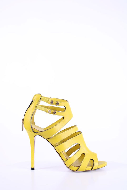 Le Silla Strappy ankle high heels Yellow 38 | O/S, Yellow