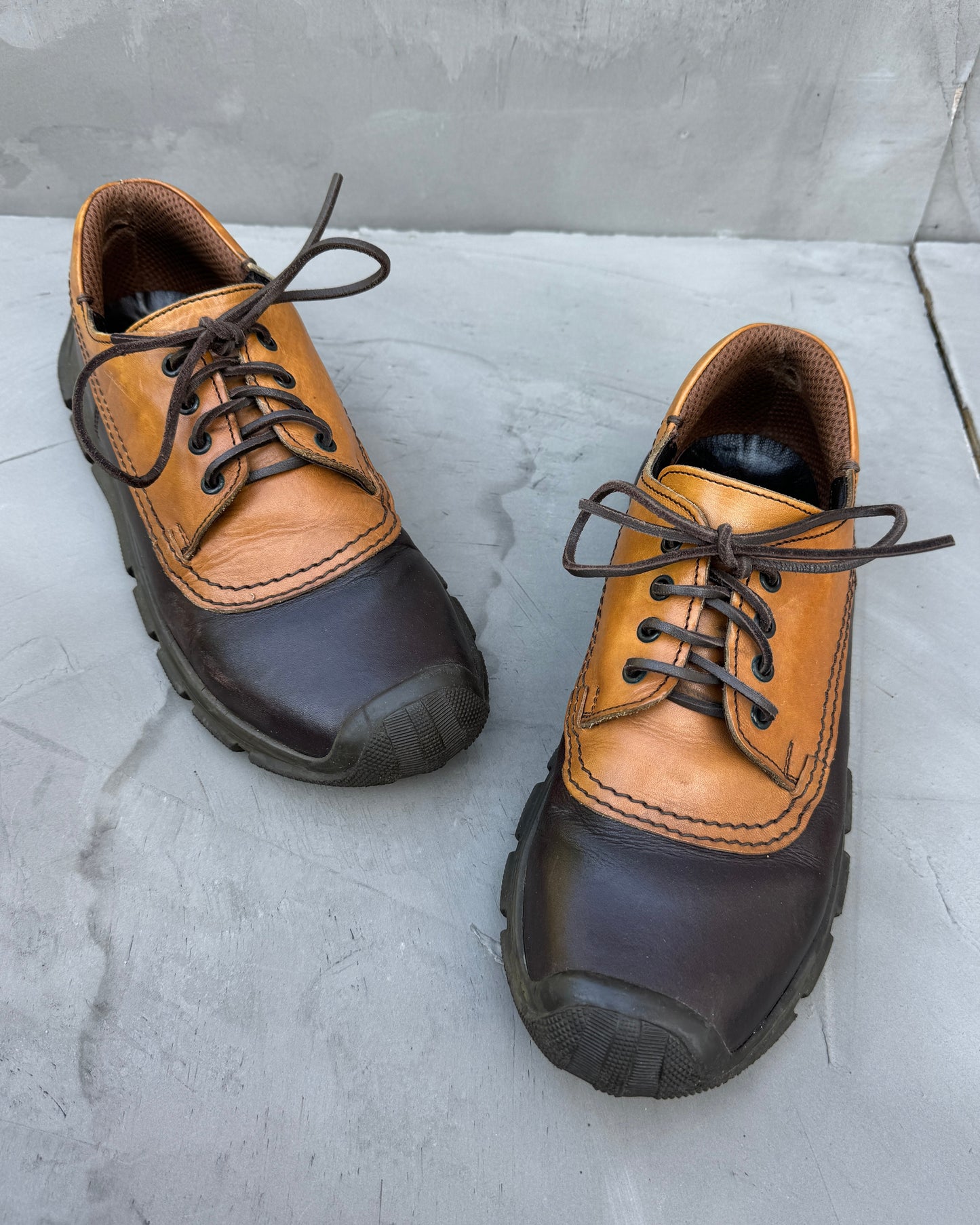 Miu Miu FW1999 Leather Trainers - EU 43 | UK 8.5, Brown