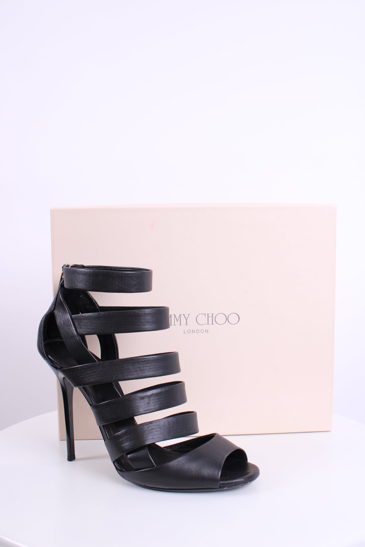 Jimmy Choo Heels Black 38.5 | O/S, Black