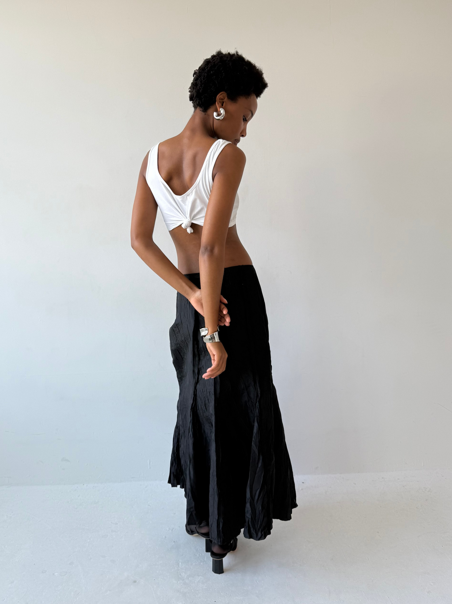 Midi skirt | Default Title, Black