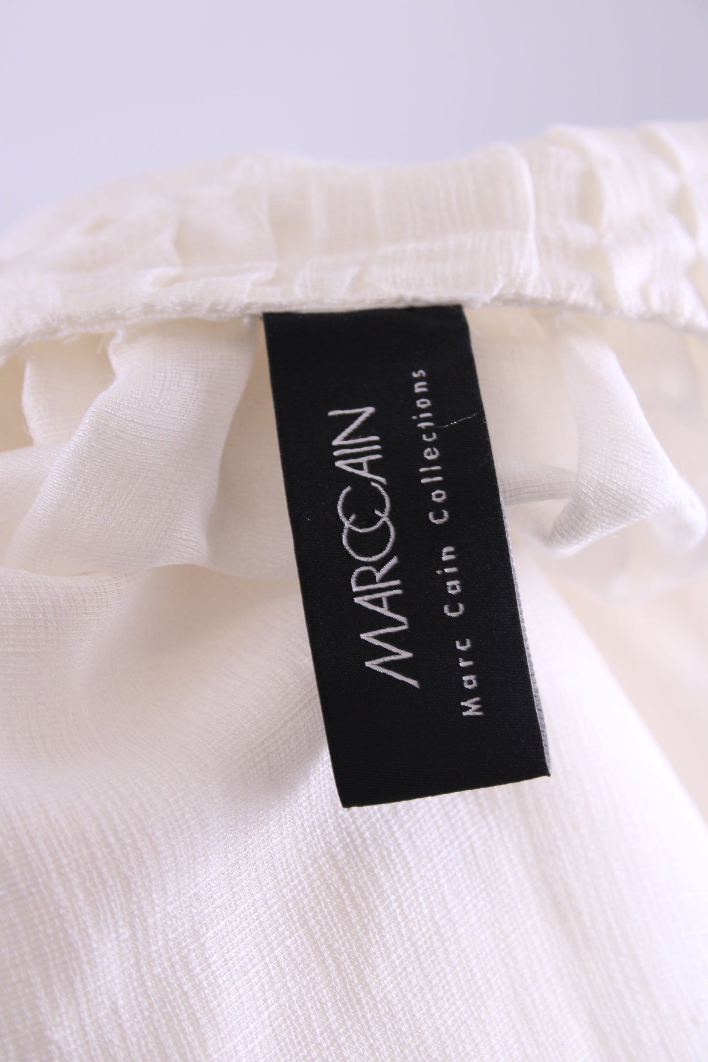 MarcCain S/S Blouse White 14 | O/S, White