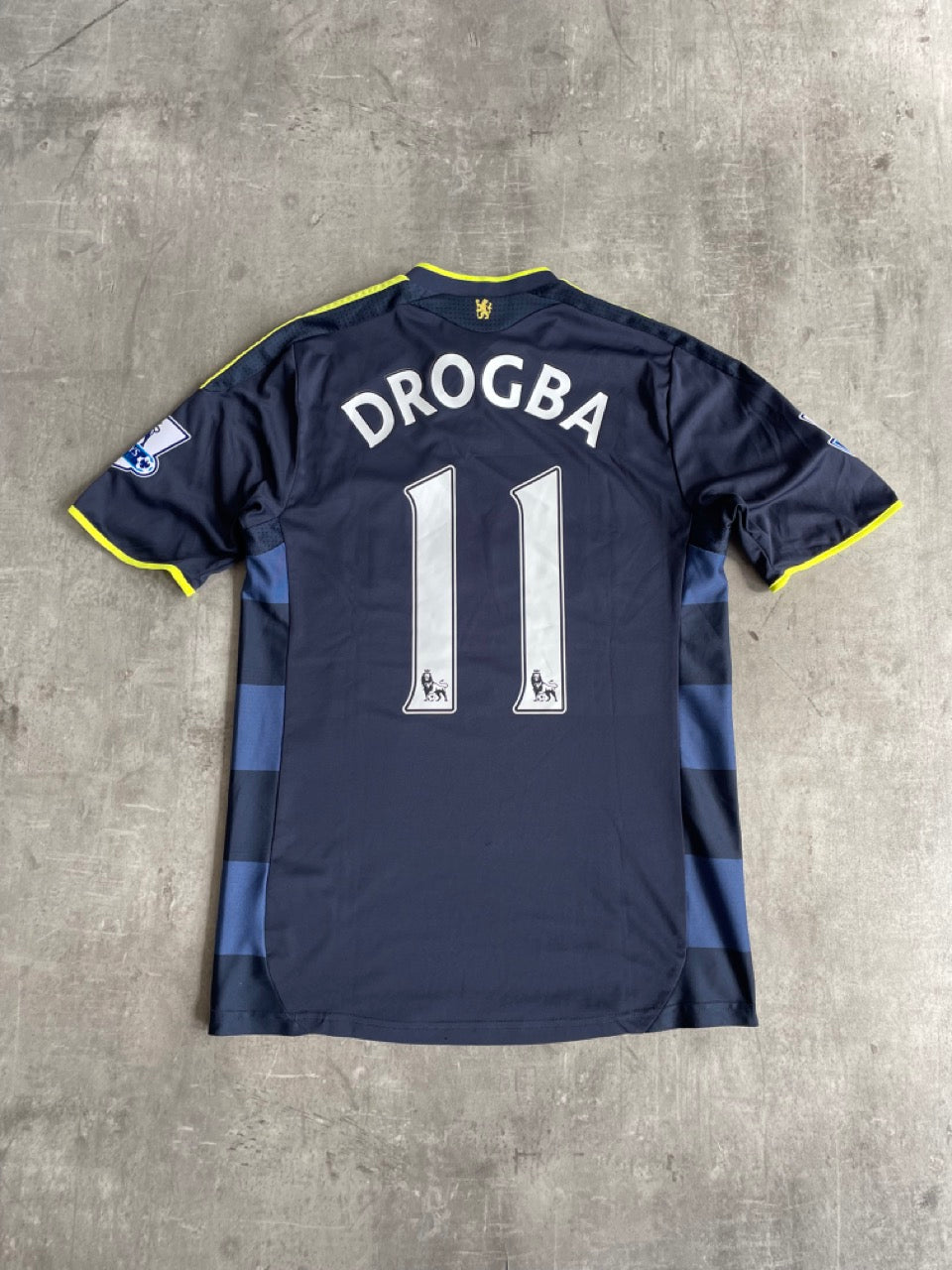 2009/2010 Adidas x Chelsea "Drogba 11" Away Football Shirt