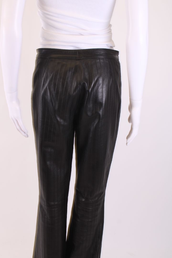 Gucci Tom Ford Leather Trousers Black 42 | O/S, Black