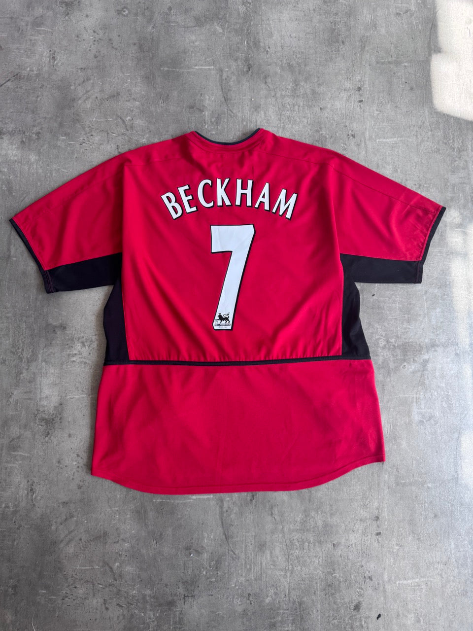 2002/04 Manchester United x Nike 'Beckham 7' Home Football Shirt