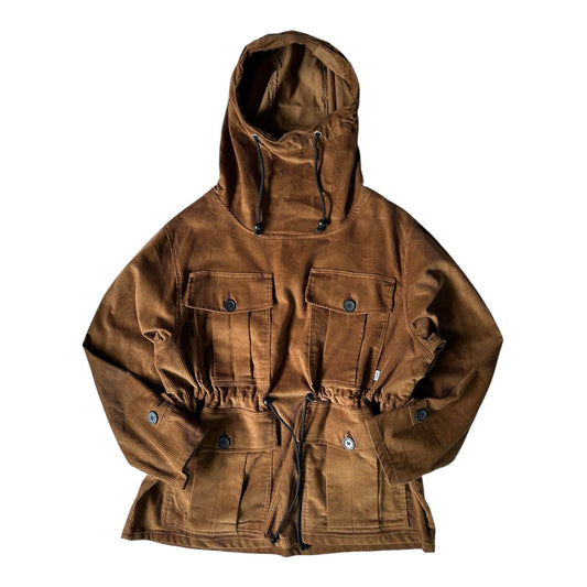 James Darby Brown Corduroy Smock Jacket