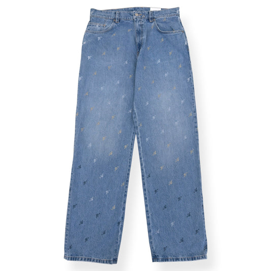 AXEL ARIGATO PLAY RELAXED FIT DENIM JEANS BLUE W32 / M | Medium, Blue
