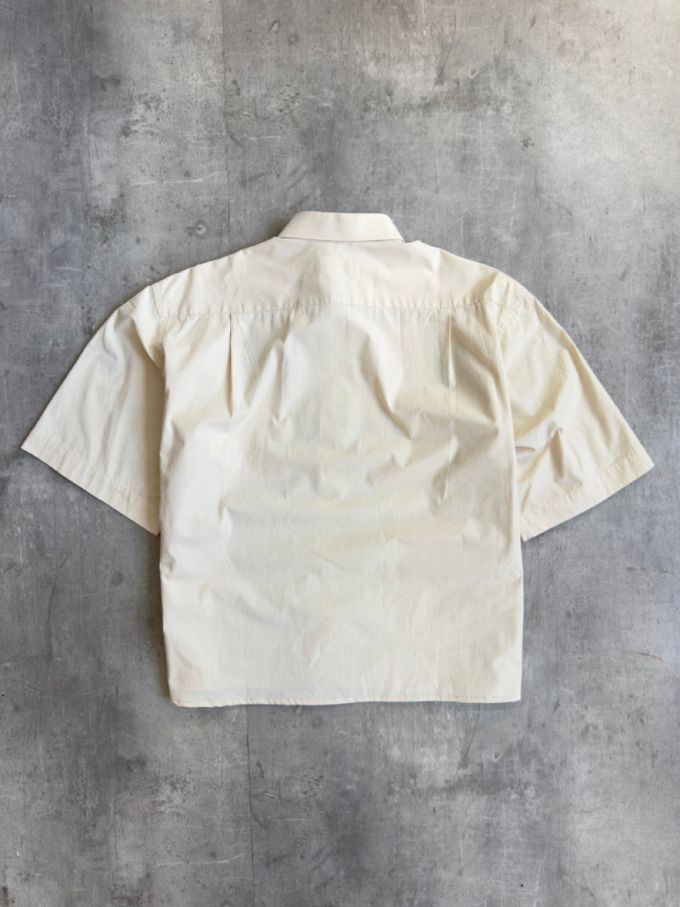 VT Rework: 'Tutto Passa' Beige Cotton Shirt