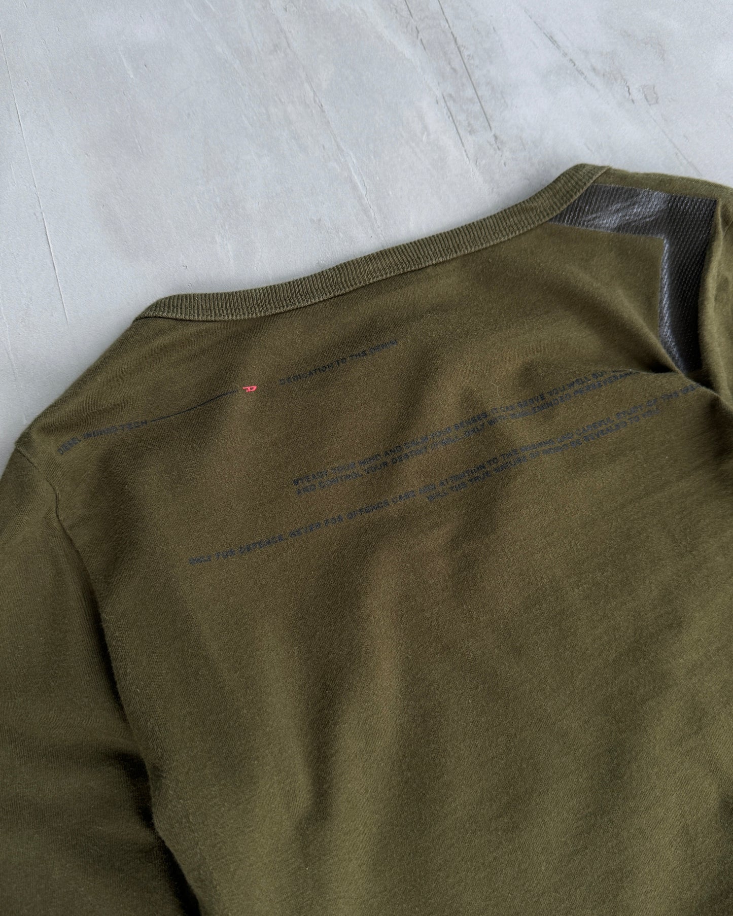 DIESEL 2000'S LONG SLEEVE TEE - S