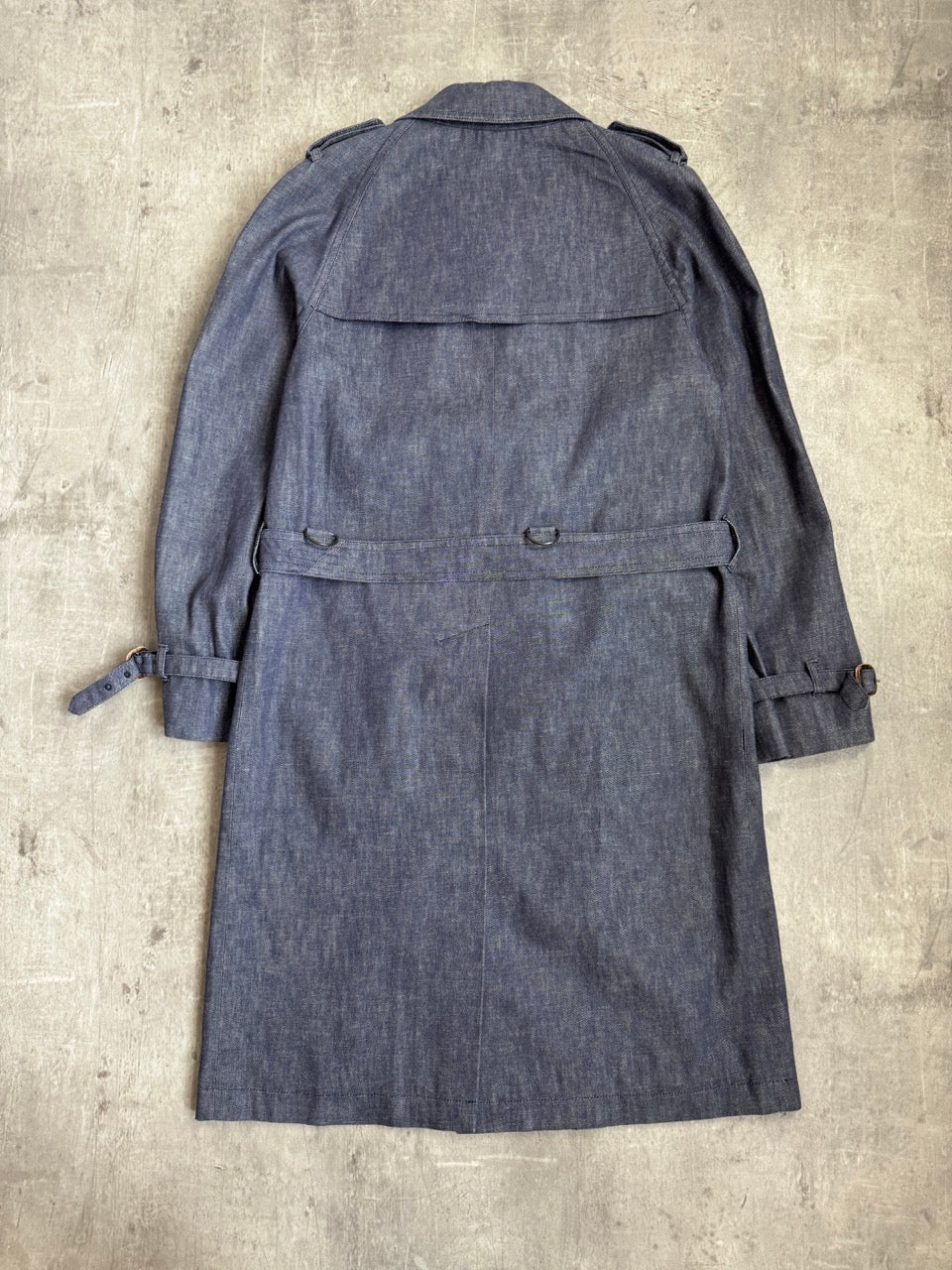 Dries Van Noten Drill Cotton Double Breasted Coat