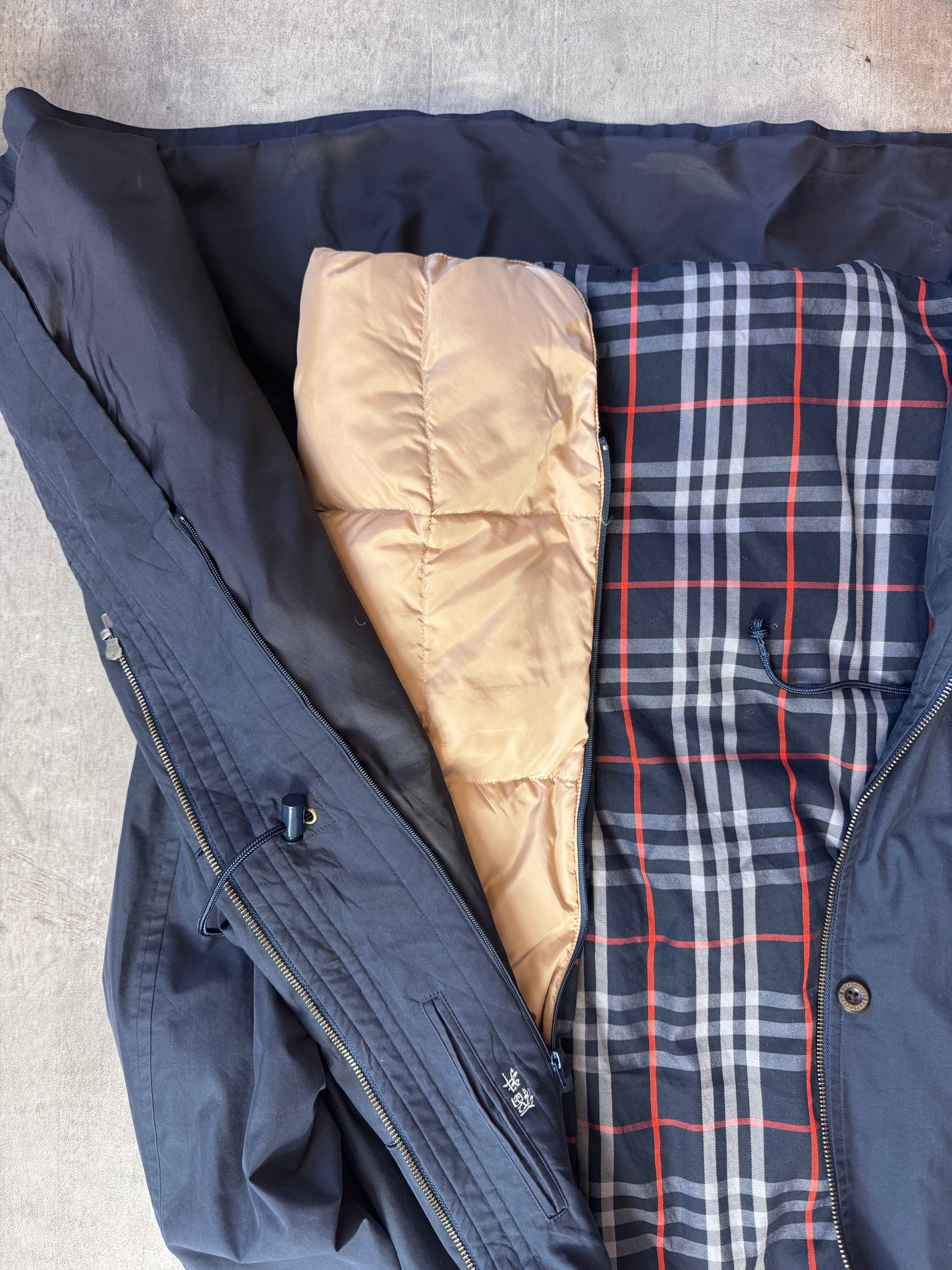 Burberry Padded Nova Lined Hooded Raincoat