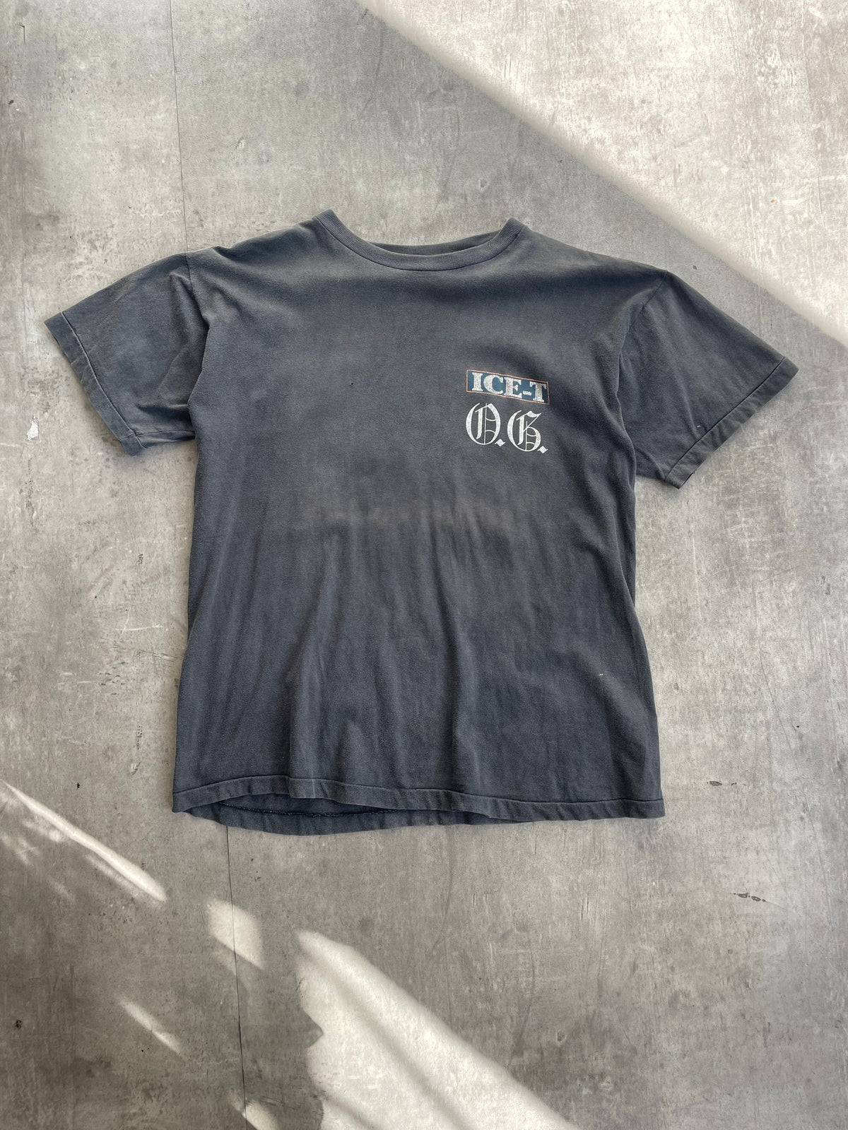 1990 Single Stitch Ice-T OG Syndicate World Tour Tee | Large, Black