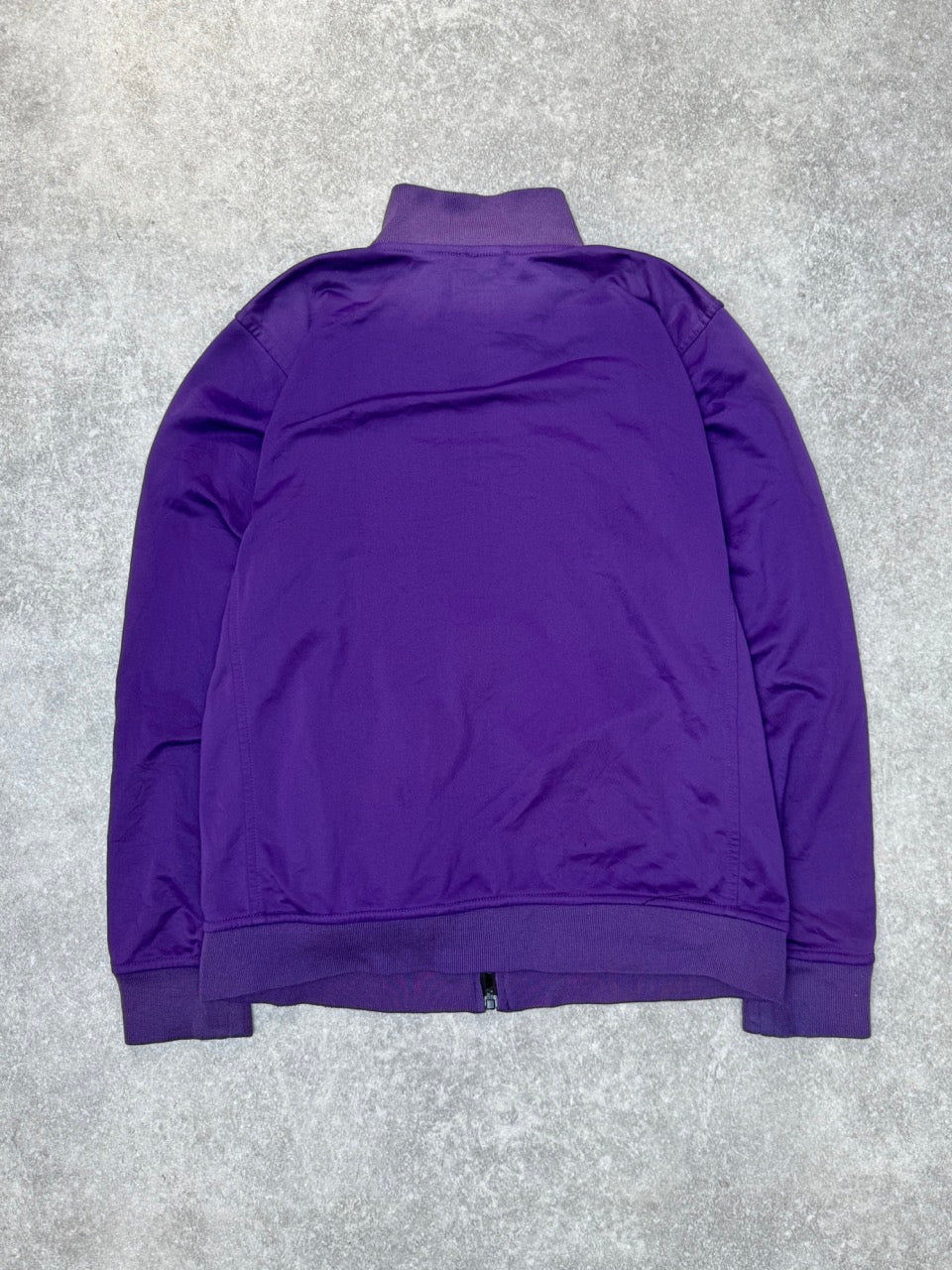 Stussy Crown Logo Purple Zip Jacket