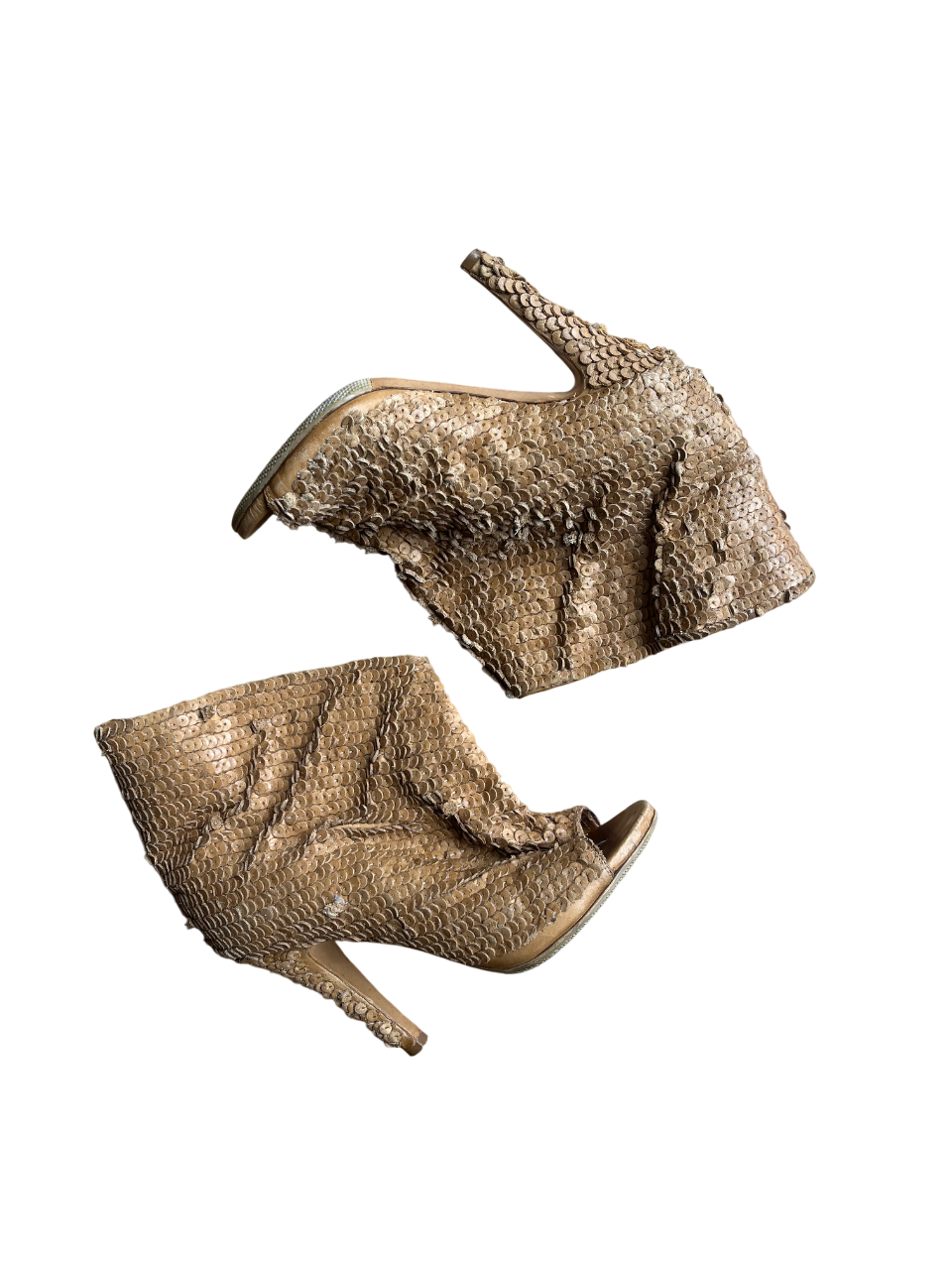 MARGIELA C.2000S SEQUIN HEELS (EU 36)