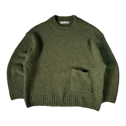 FrizmWorks Boucle Green Sweatshirt