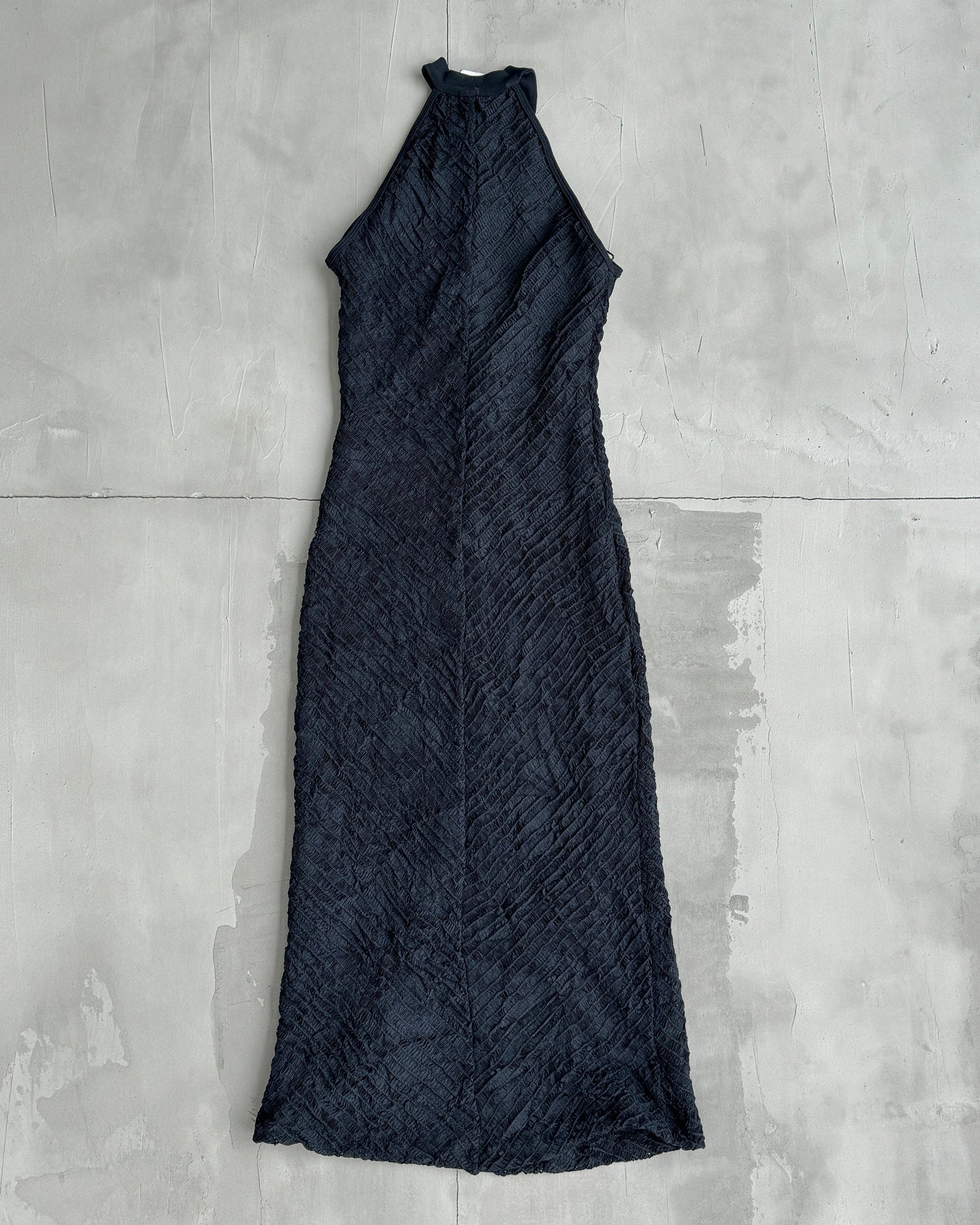 PLEIN SUD LACE BLACK MAXI DRESS - S | Small, Black