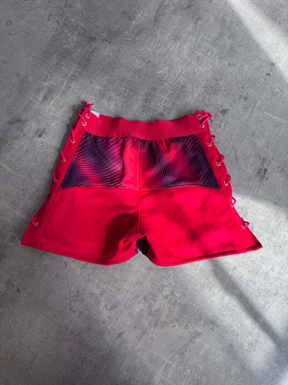 VT Rework: AC Milan Lace Detail Shorts