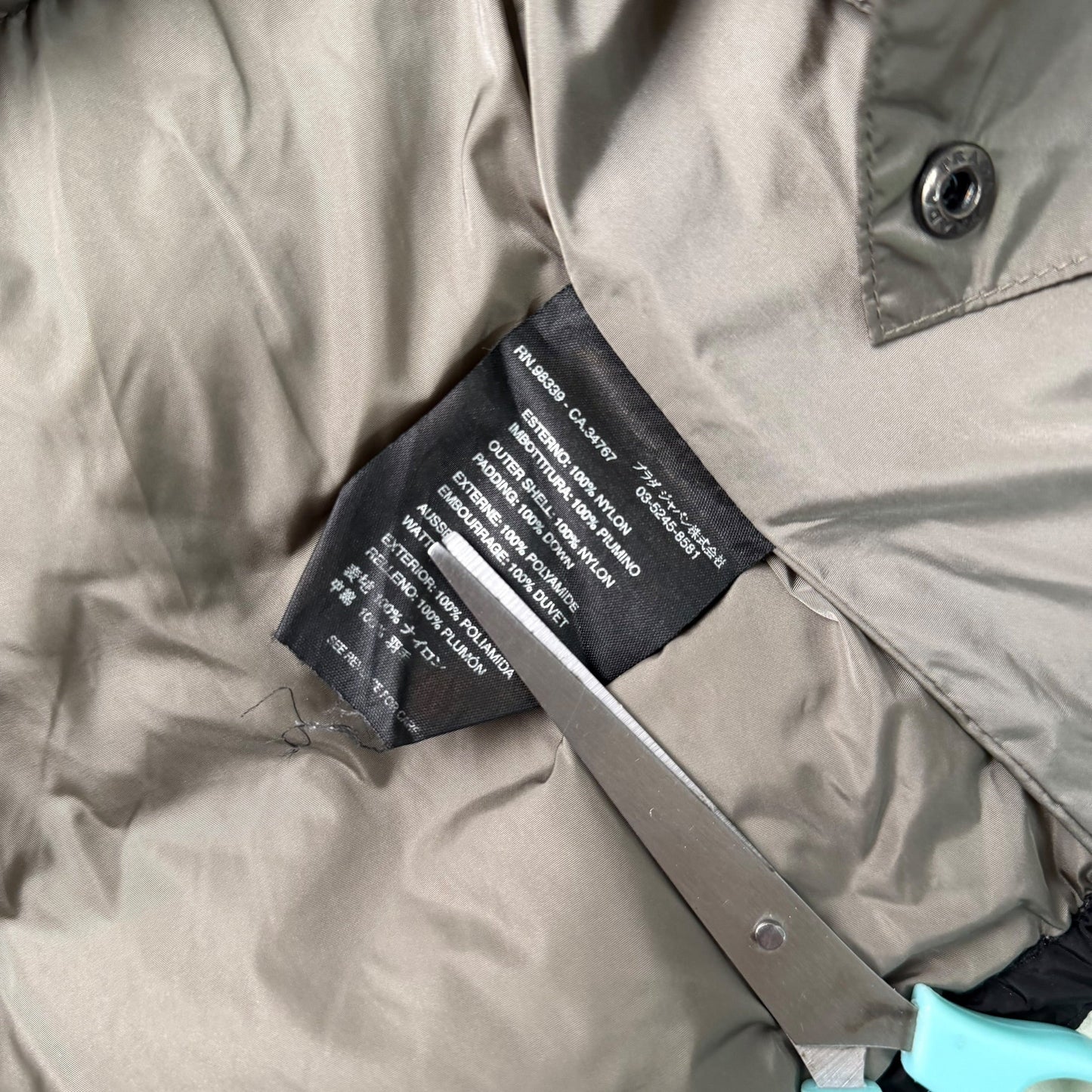 Womens Prada Sport Down Gilet (S)