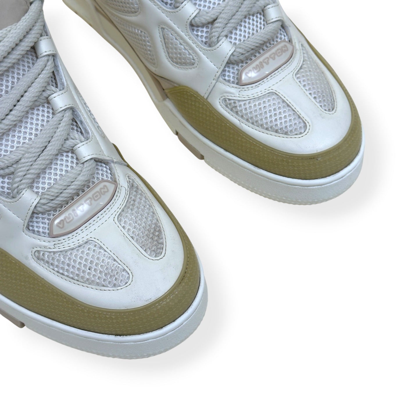LOUIS VUITTON LV SKATE SNEAKER LUXURY BEIGE UK10 | UK 10, Beige