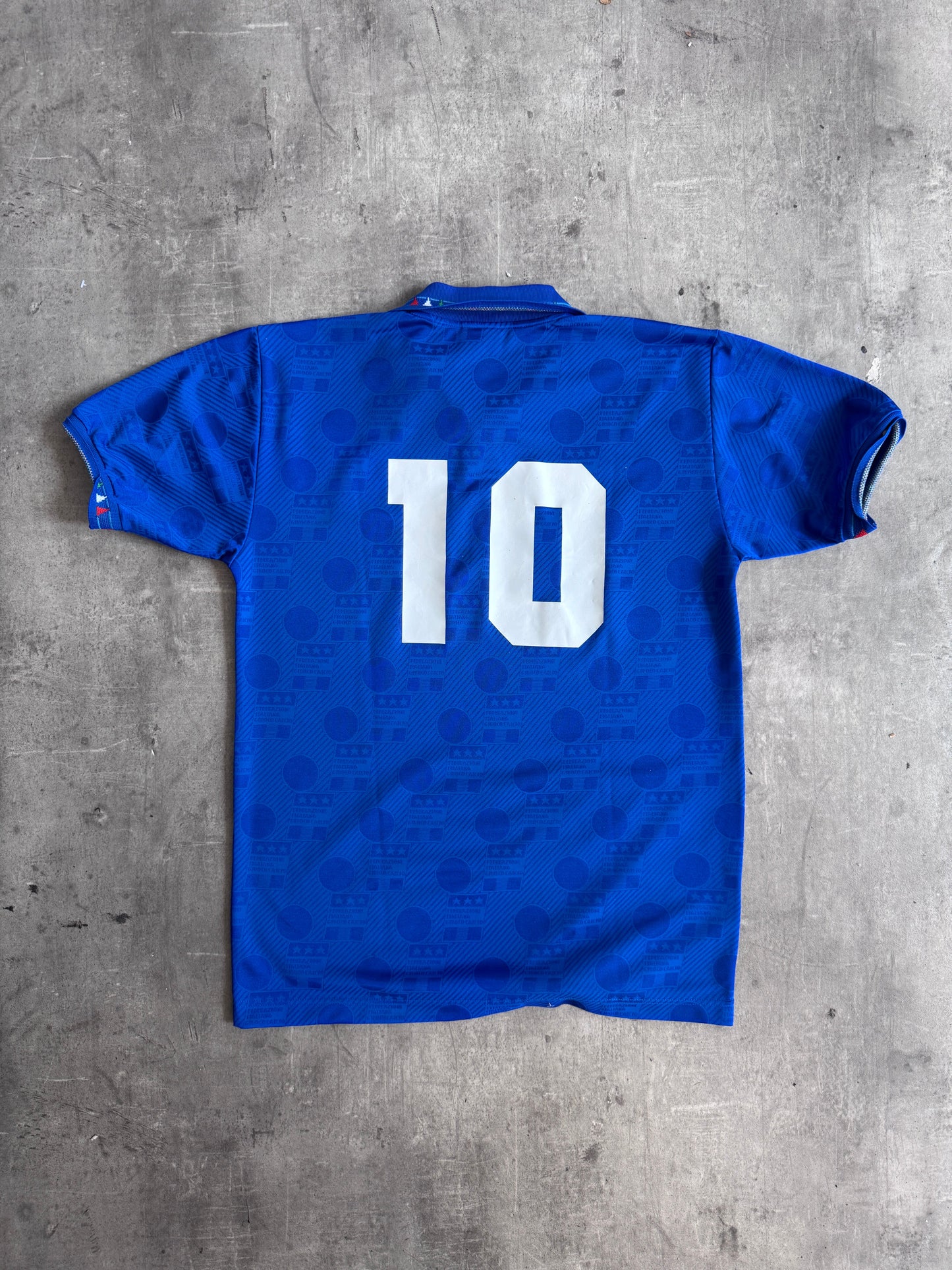 1994 Italy x Diadora "10" Home Football Shirt | Extra Large, Multicoloured