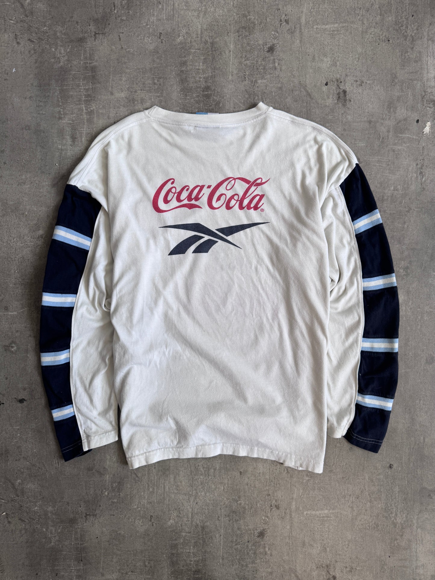 1999 Argentina x Reebok Coca Cola LS Football Tee | Extra Extra Large, Multicoloured