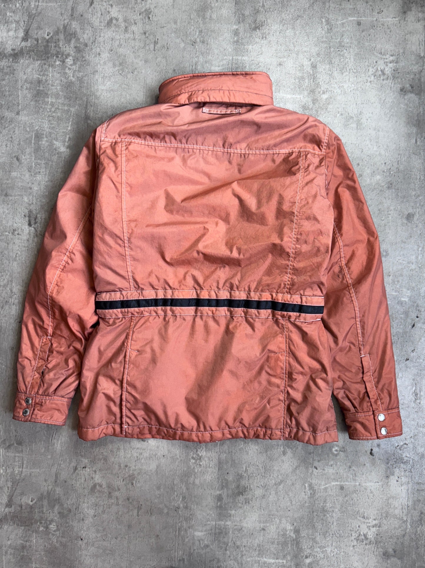 Prada Technical Nylon Garment Dyed Padded Jacket