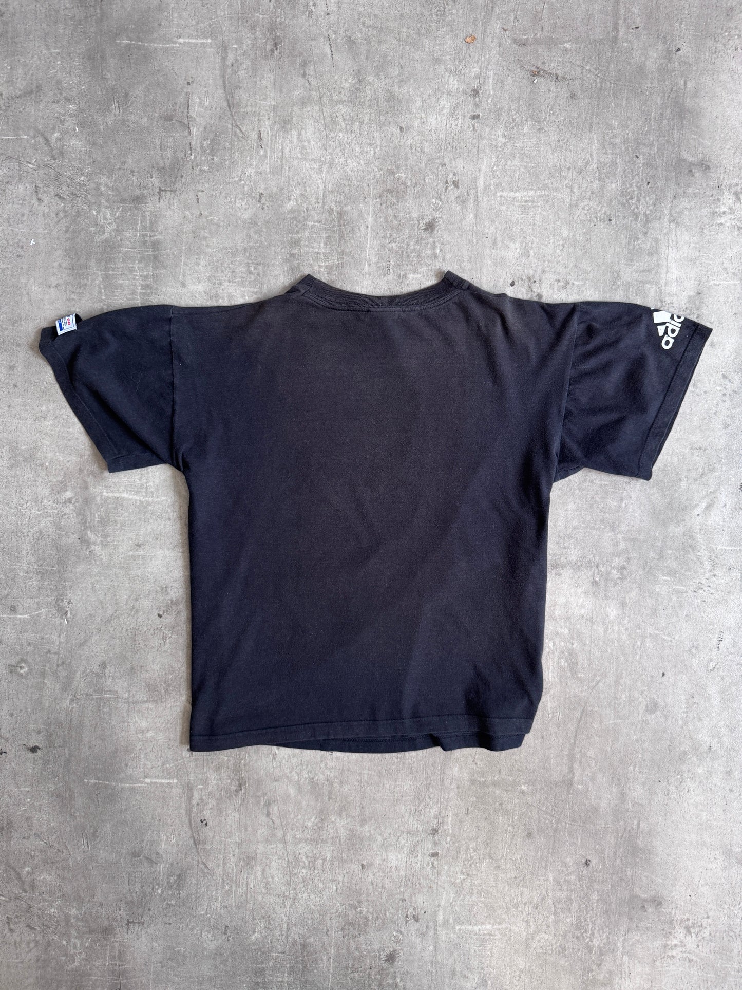 Adidas x France WC98 Black Graphic Tee | Medium, Multicoloured