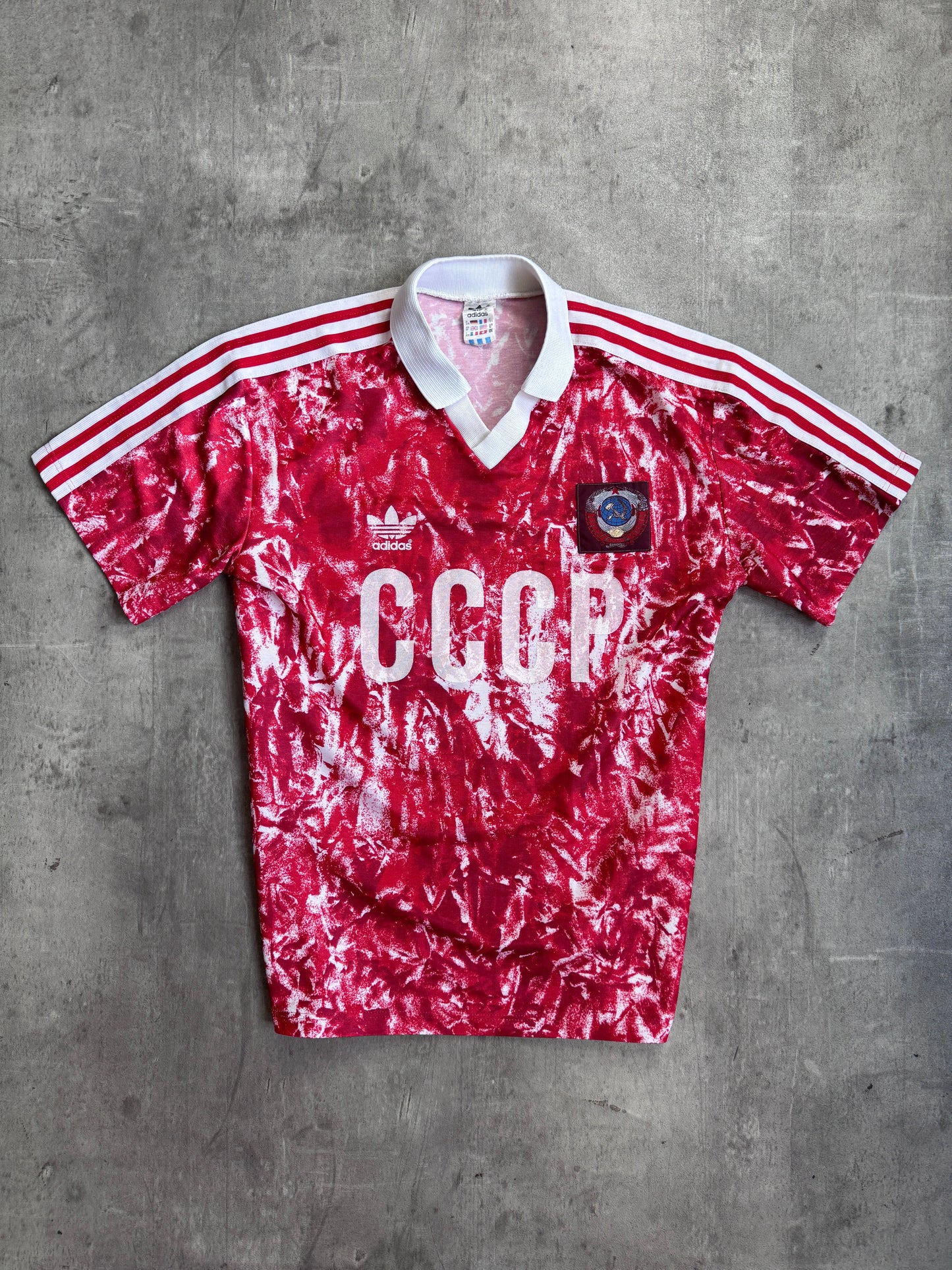 1989-1991 Soviet Union Adidas Home Football Jersey