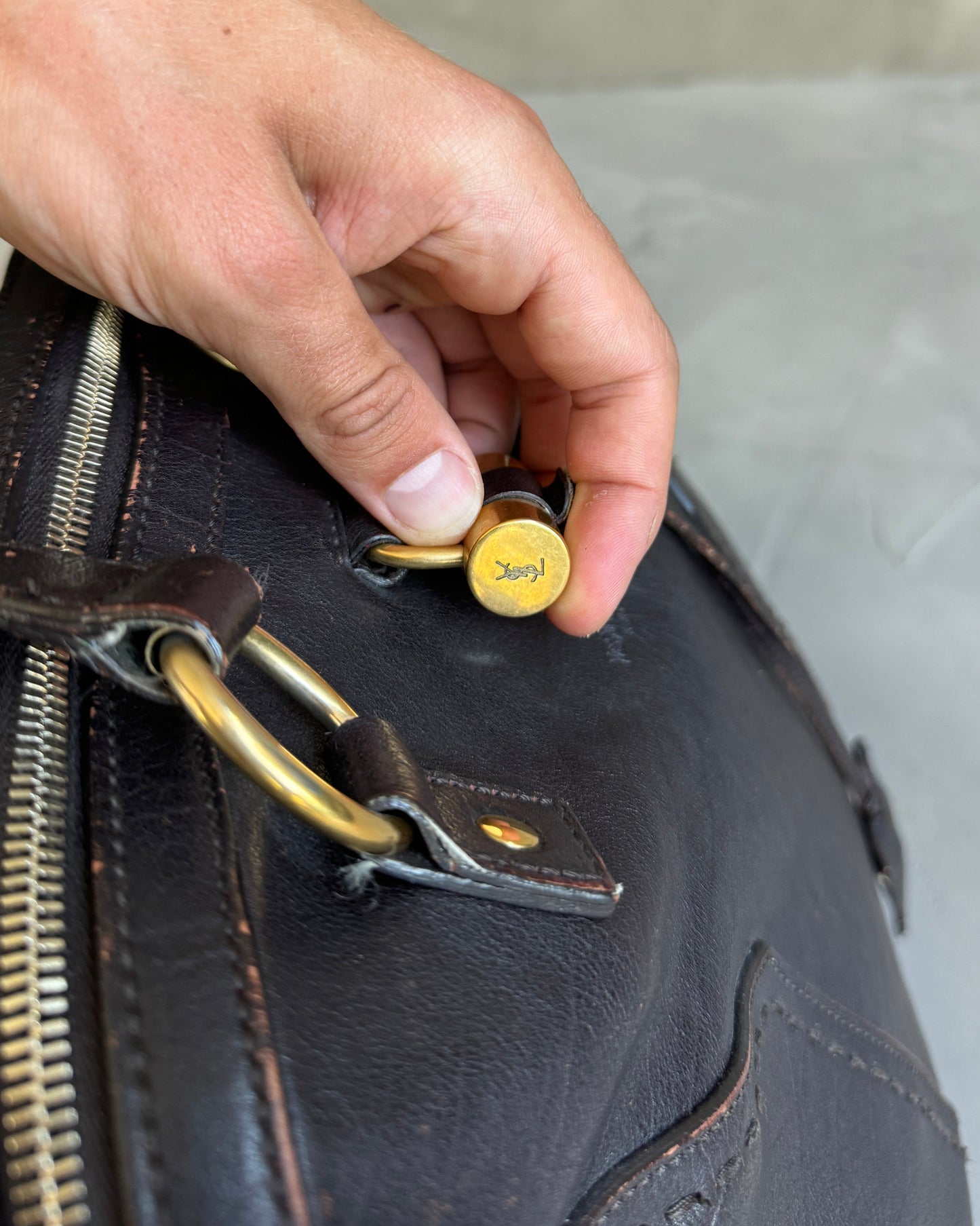 Yves Saint Laurent SS06 Leather Muse Bag