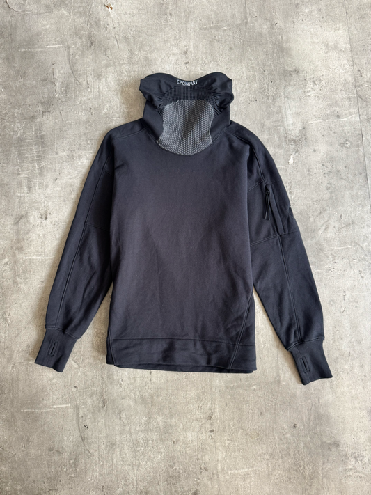 A/W 2020 C.P. Company Mask Highneck Spellout Sweater | Medium, Multicoloured