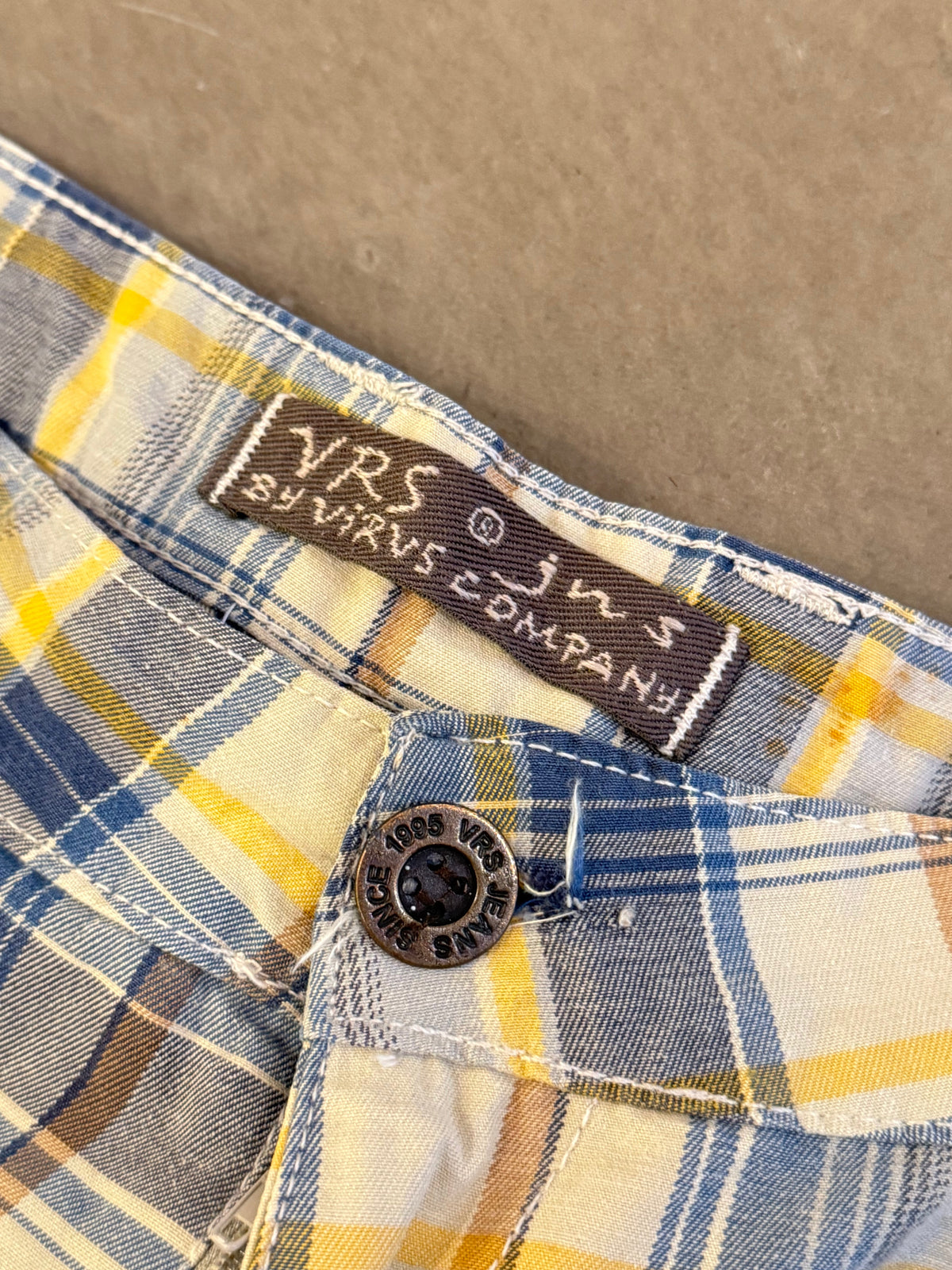 Cargo Style Checked Shorts | W36, TBD