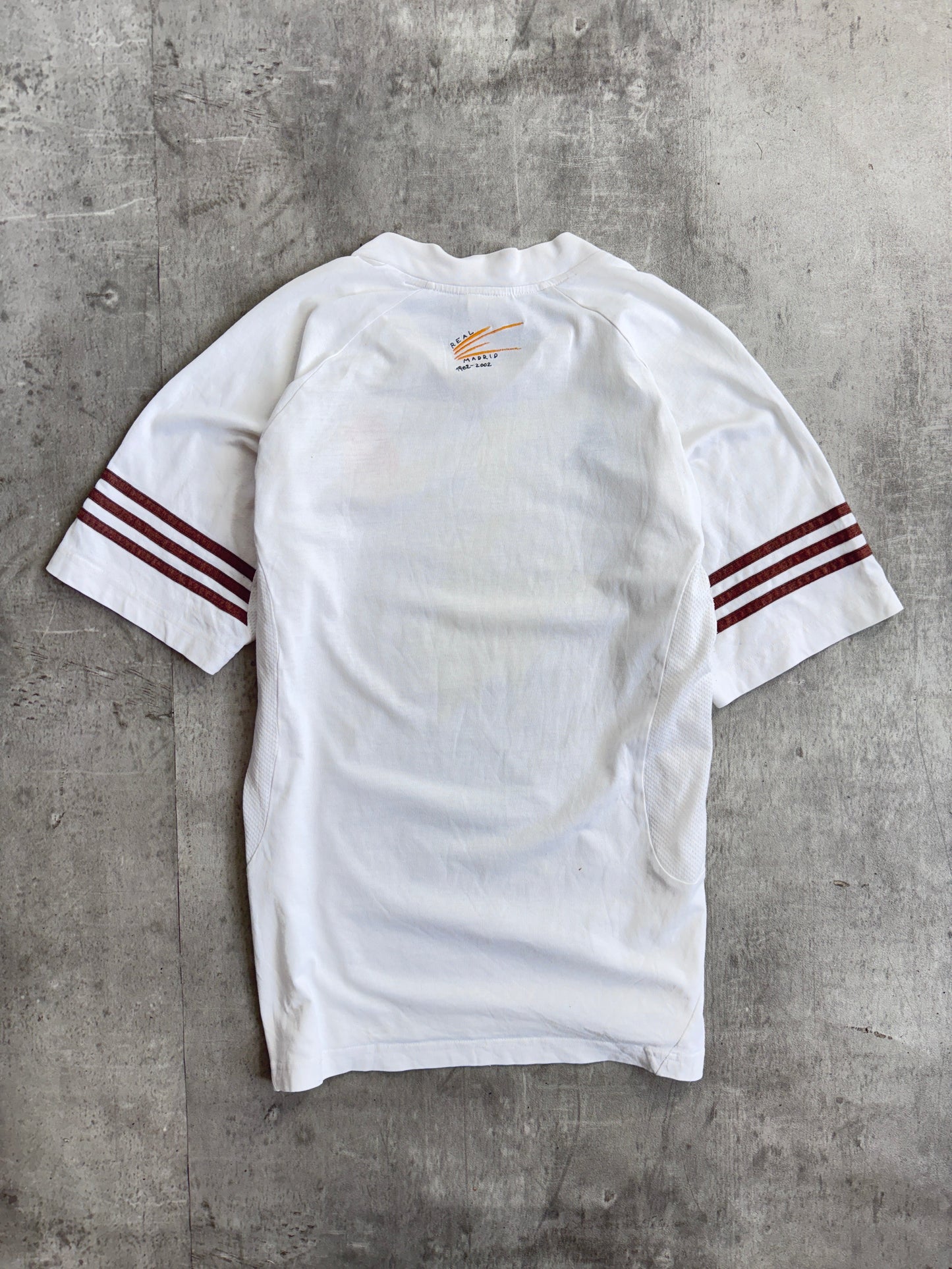 2001-02 Real Madrid Adidas Training Shirt