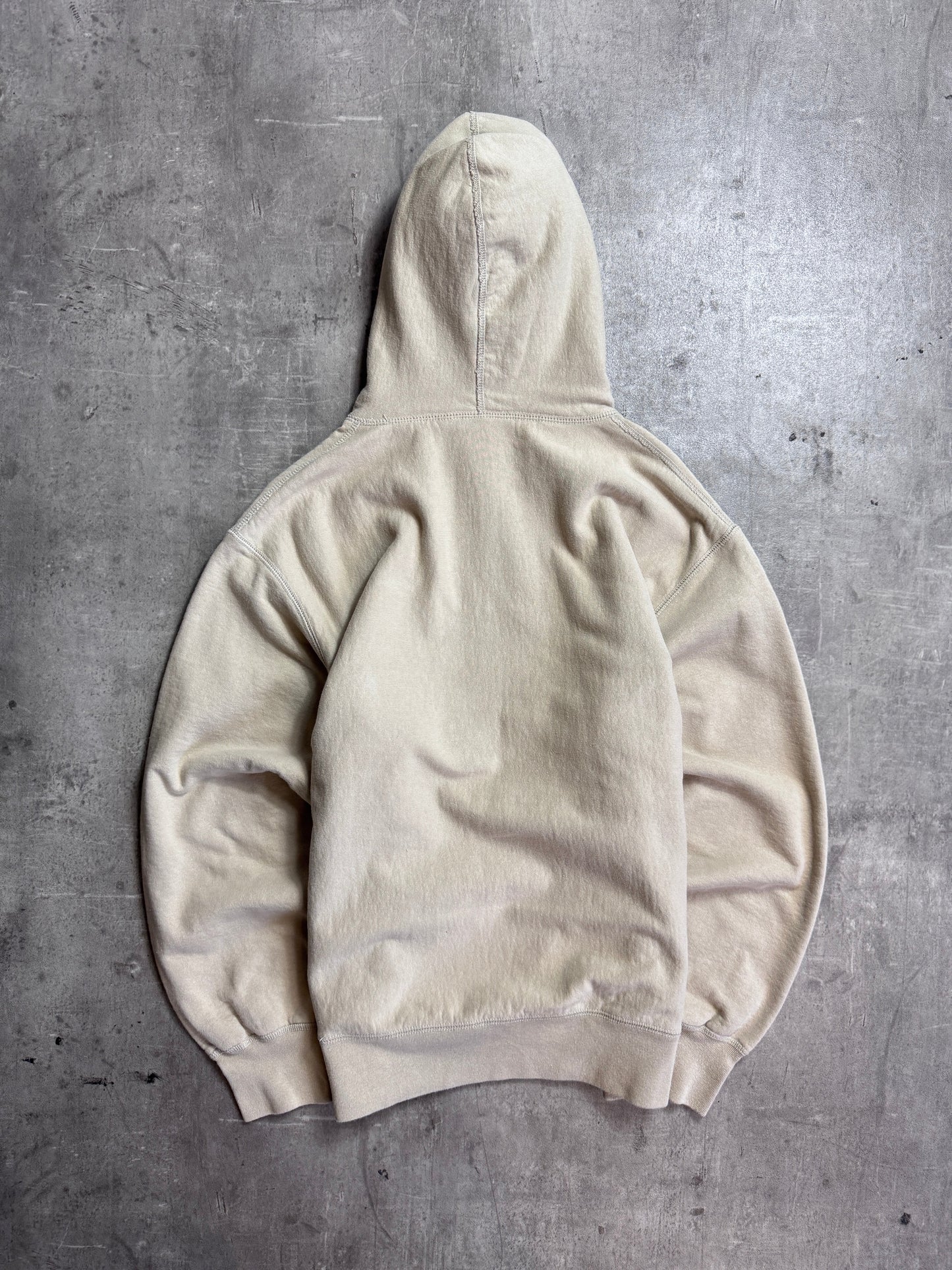 Supreme Beige Small Box Cotton Hoodie | Large, Beige