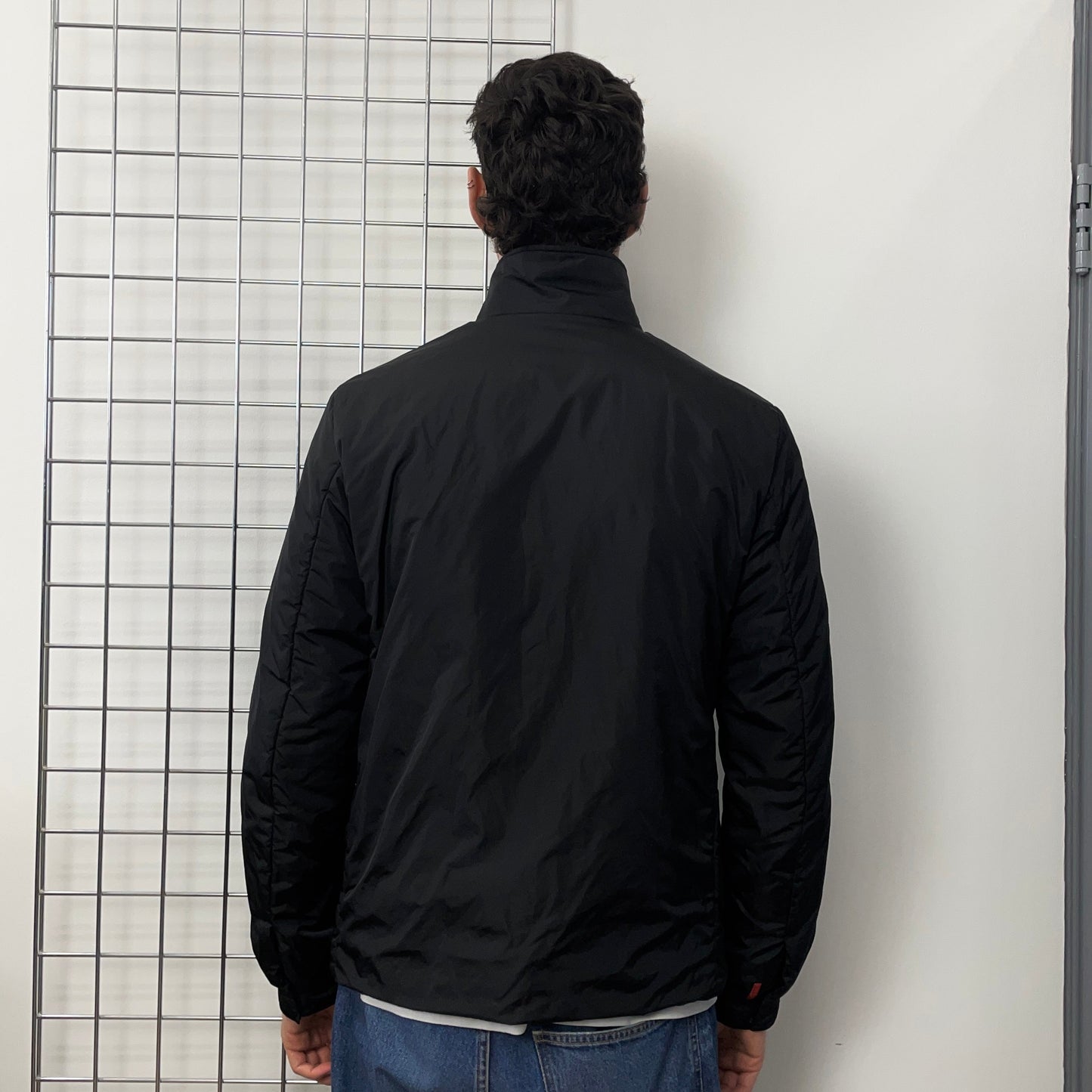Prada Sport Black 2009 Padded Nylon Technical Jacket | Large, Black