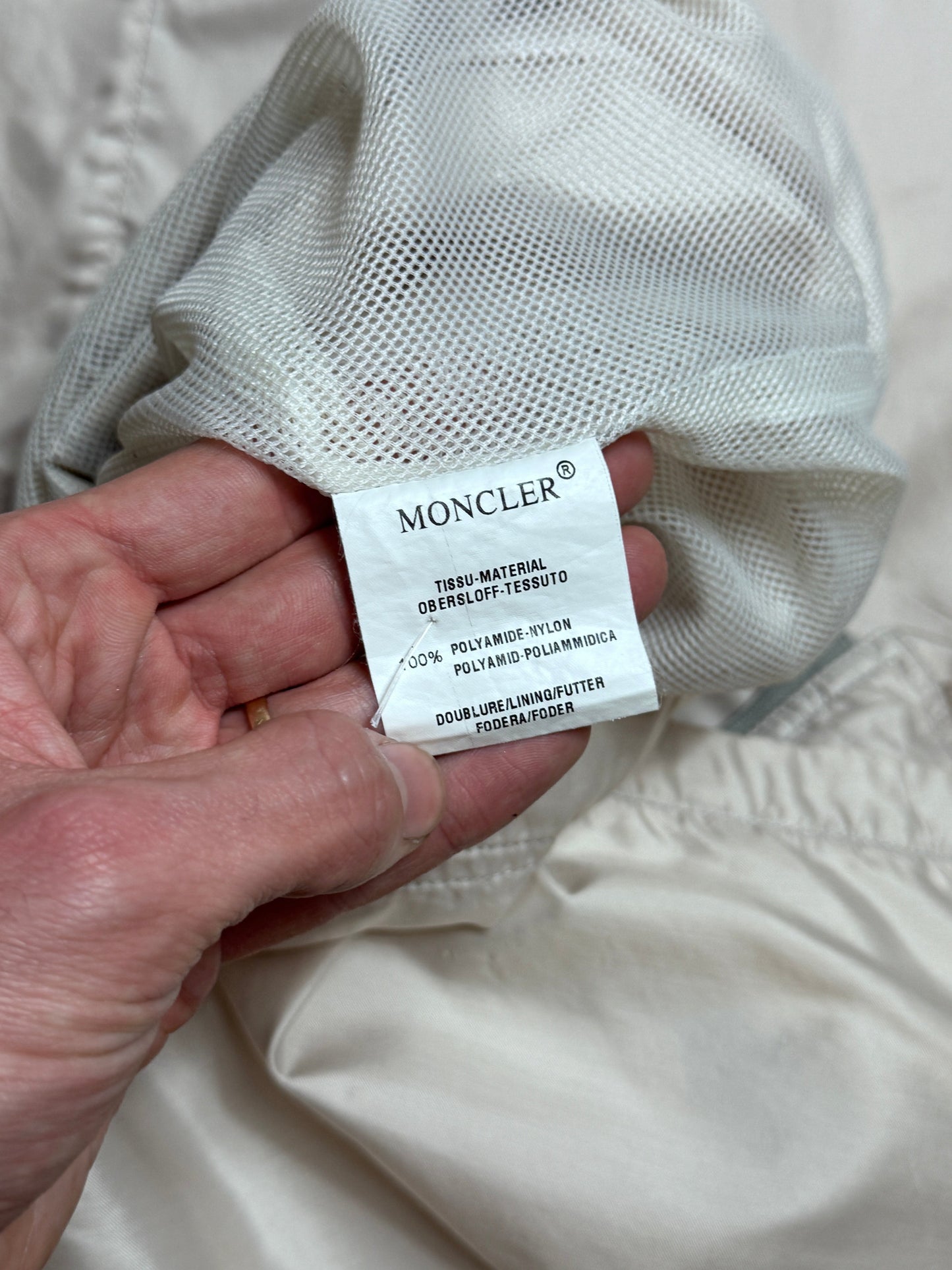 Moncler White Nylon Tehcnical Ski Set